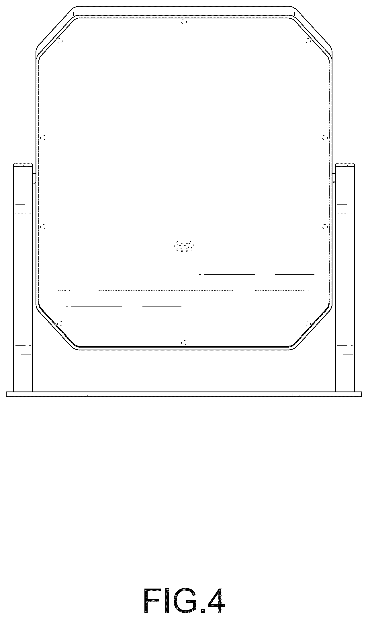 Patent USD1123414 Figure 4 – Makeup mirror