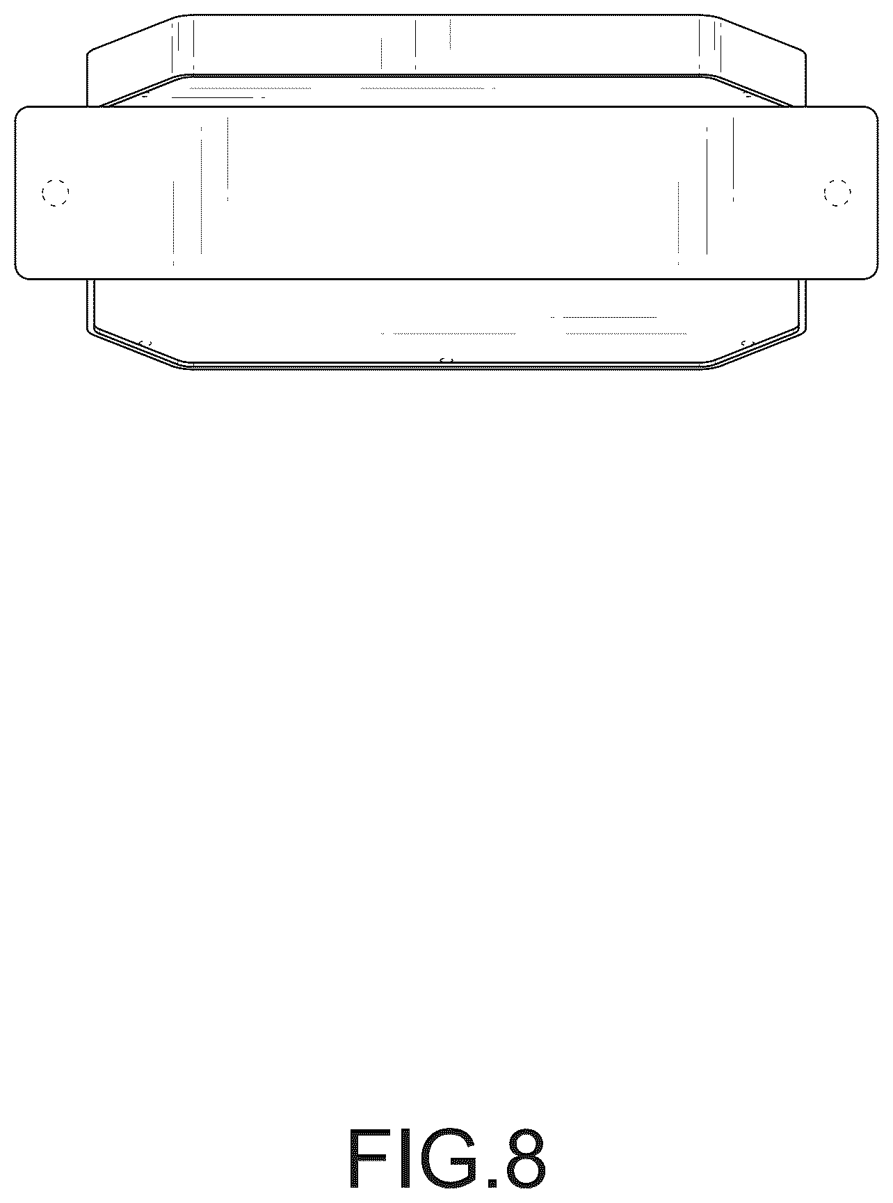 Patent USD1123414 Figure 8 – Makeup mirror