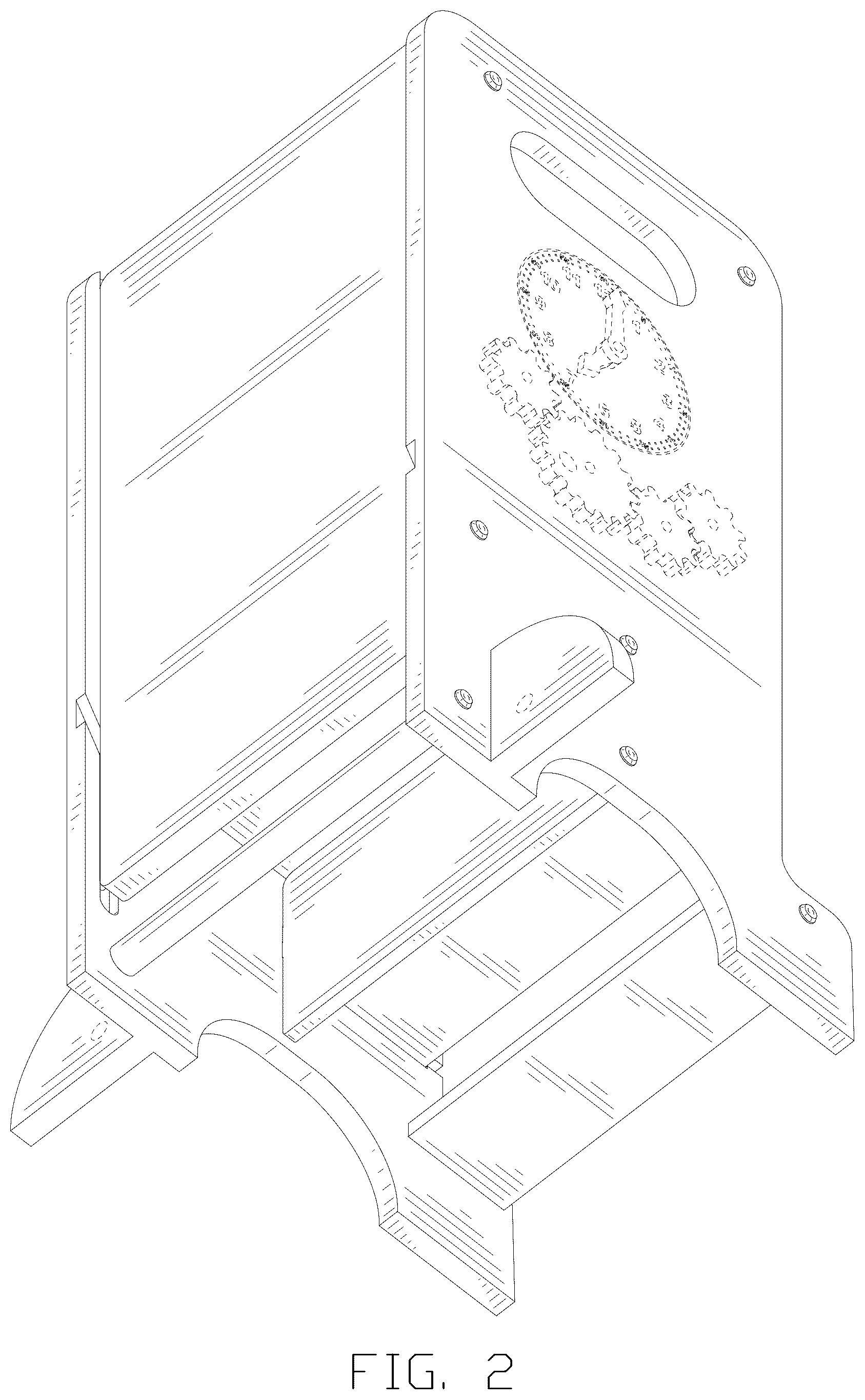 Patent USD1123417 Figure 2 – Toddler step stool