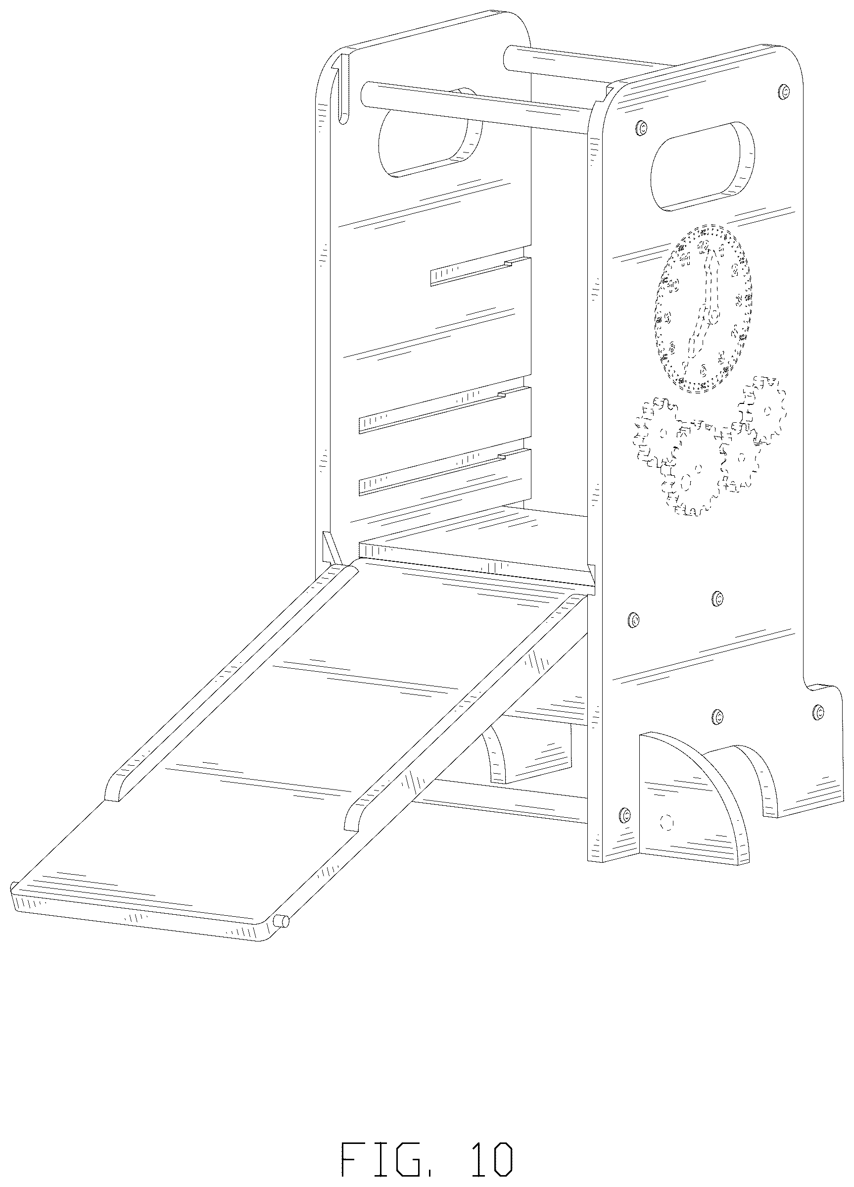 Patent USD1123417 Figure 10 – Toddler step stool