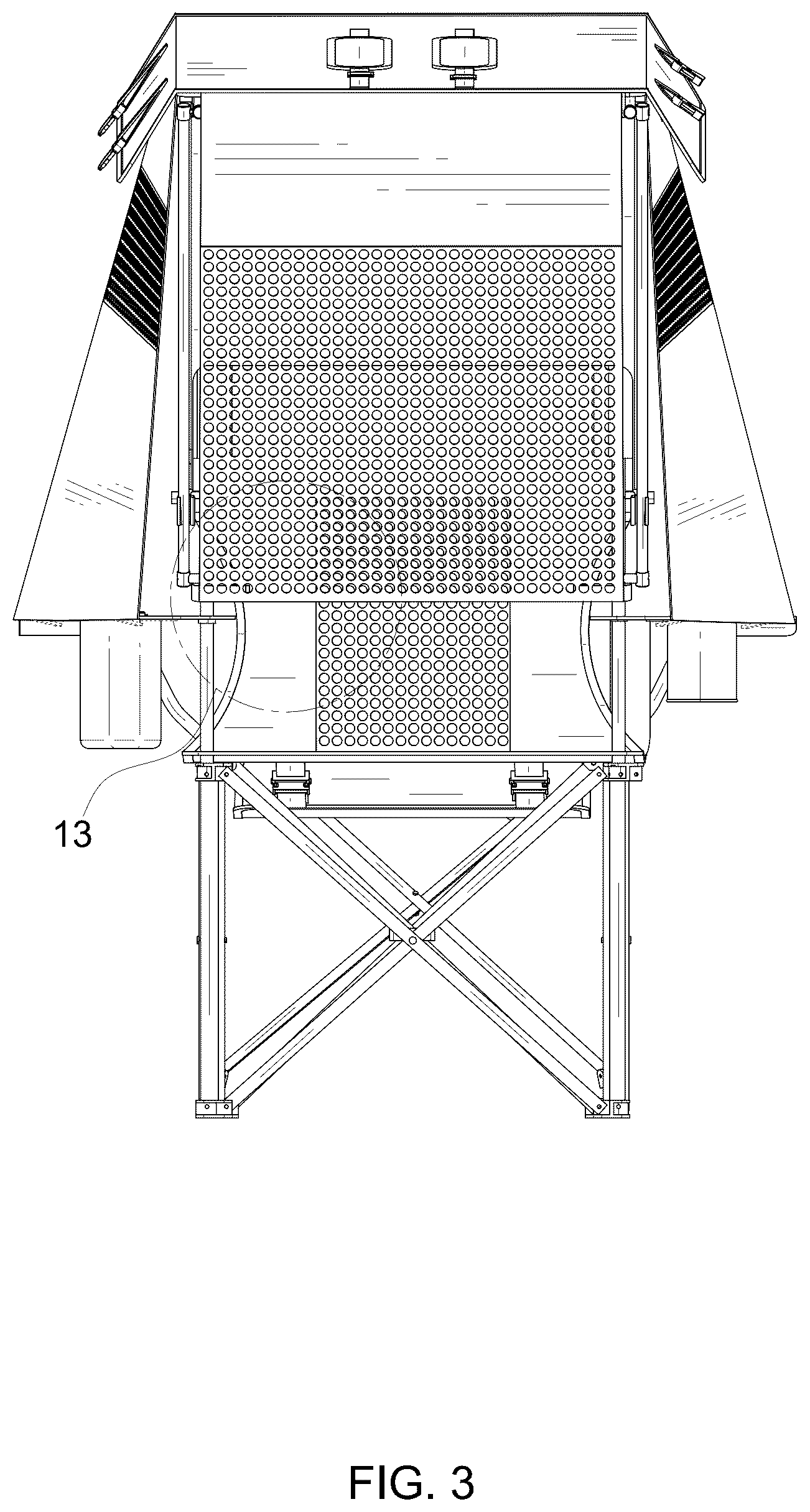 Patent USD1123418 Figure 3 – Camping chair
