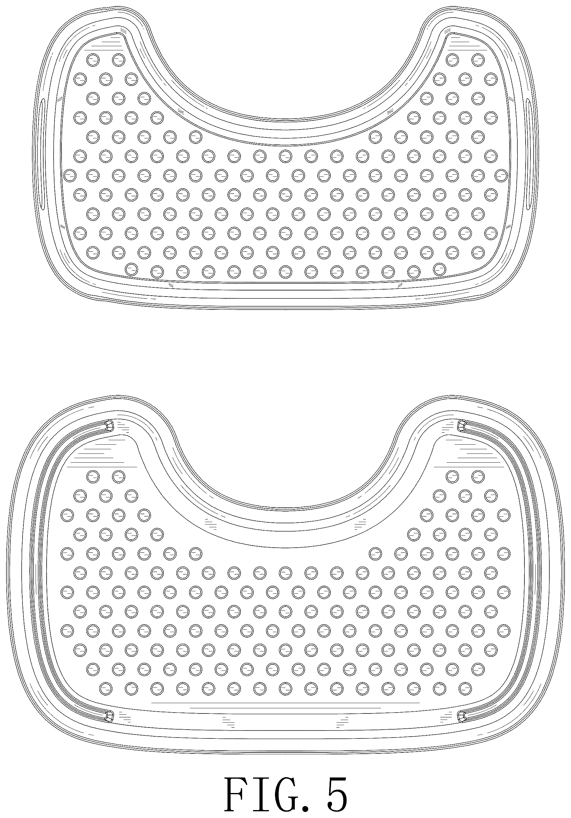 Patent USD1123422 Figure 5 – Multi-purpose toilet stool