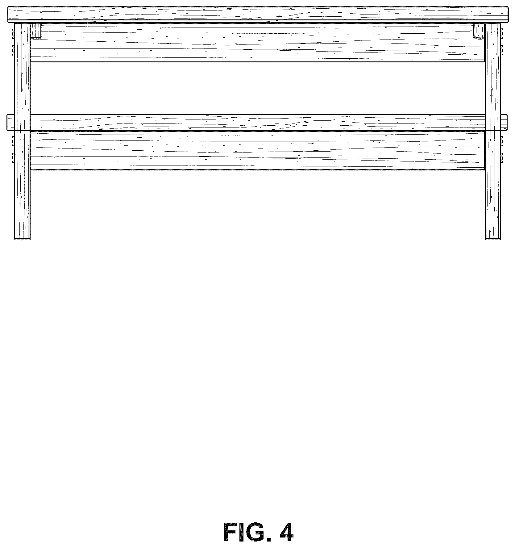 Patent USD1123423 Figure 4 – Step stool