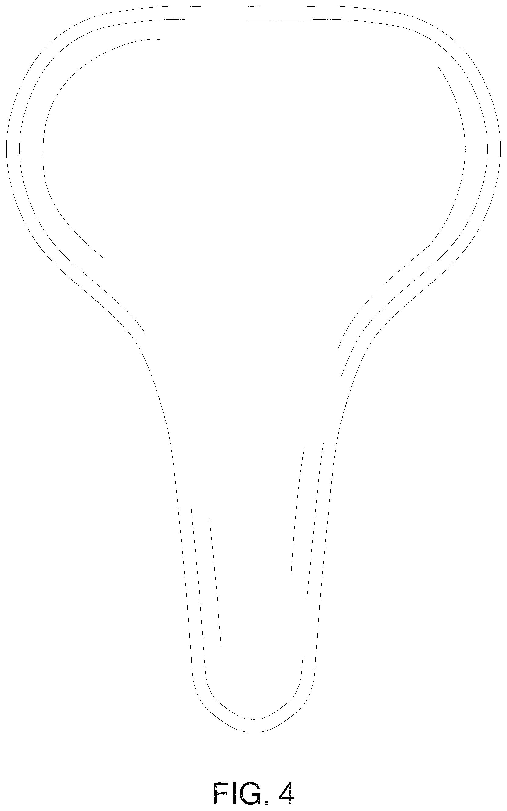 Patent USD1123424 Figure 4 – Bike seat cushion