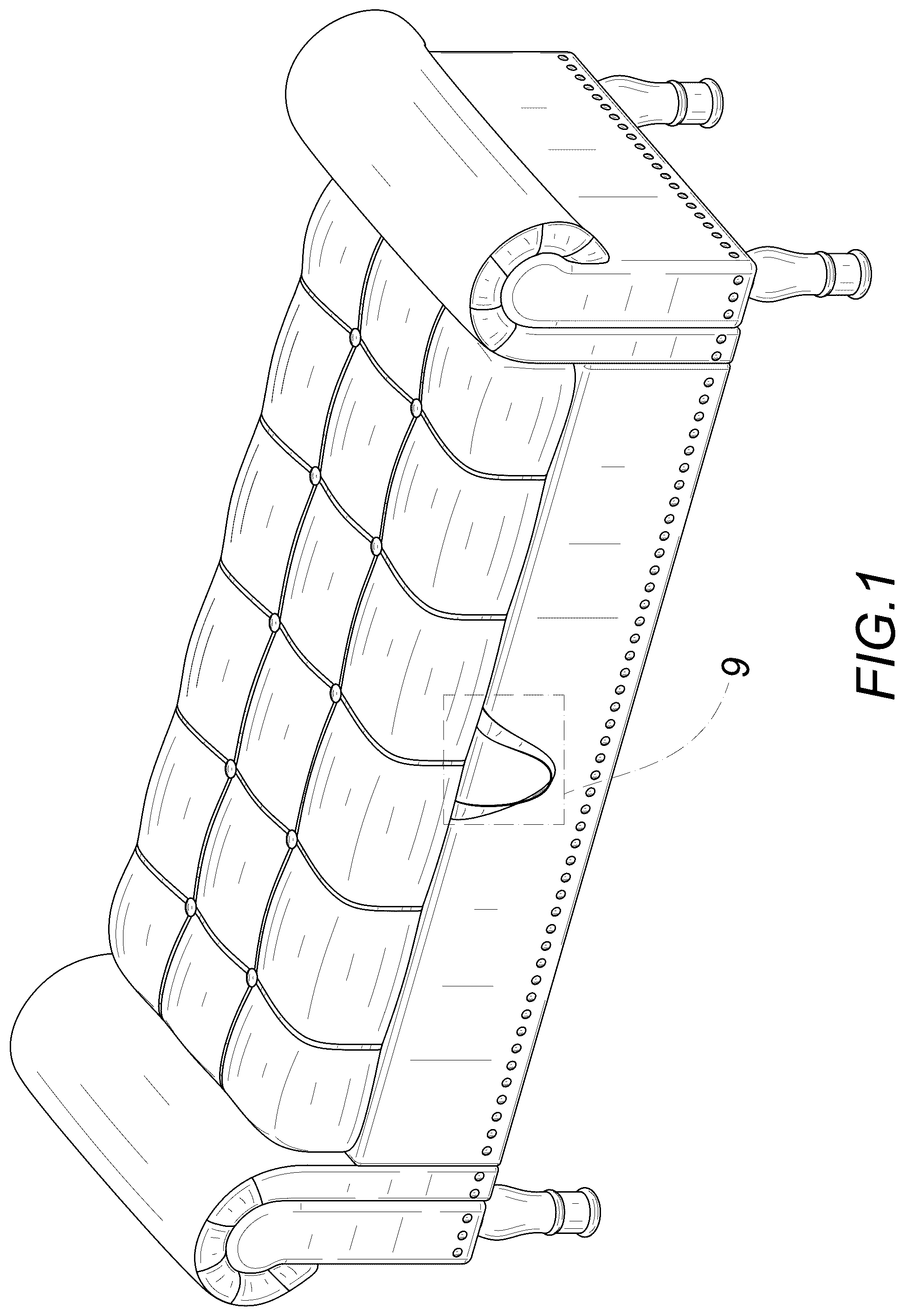 Patent USD1123425 — Bench — Figure 1