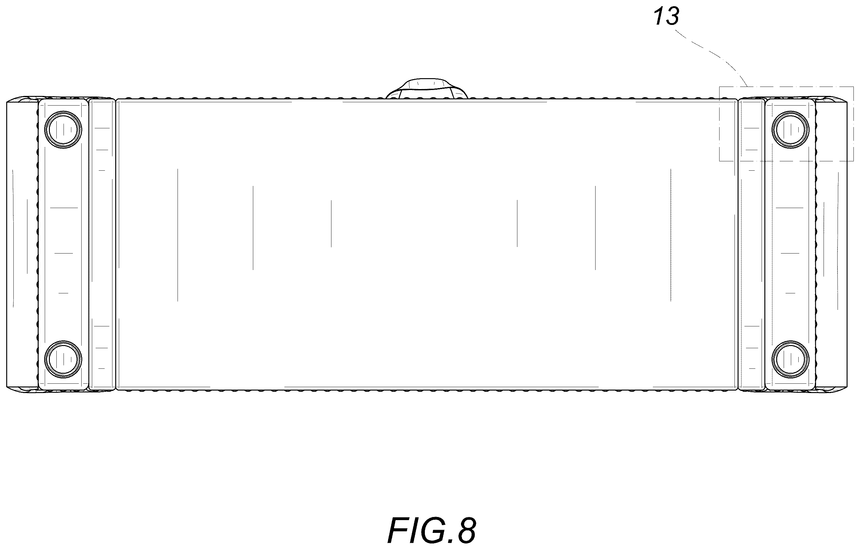 Patent USD1123425 Figure 8 – Bench