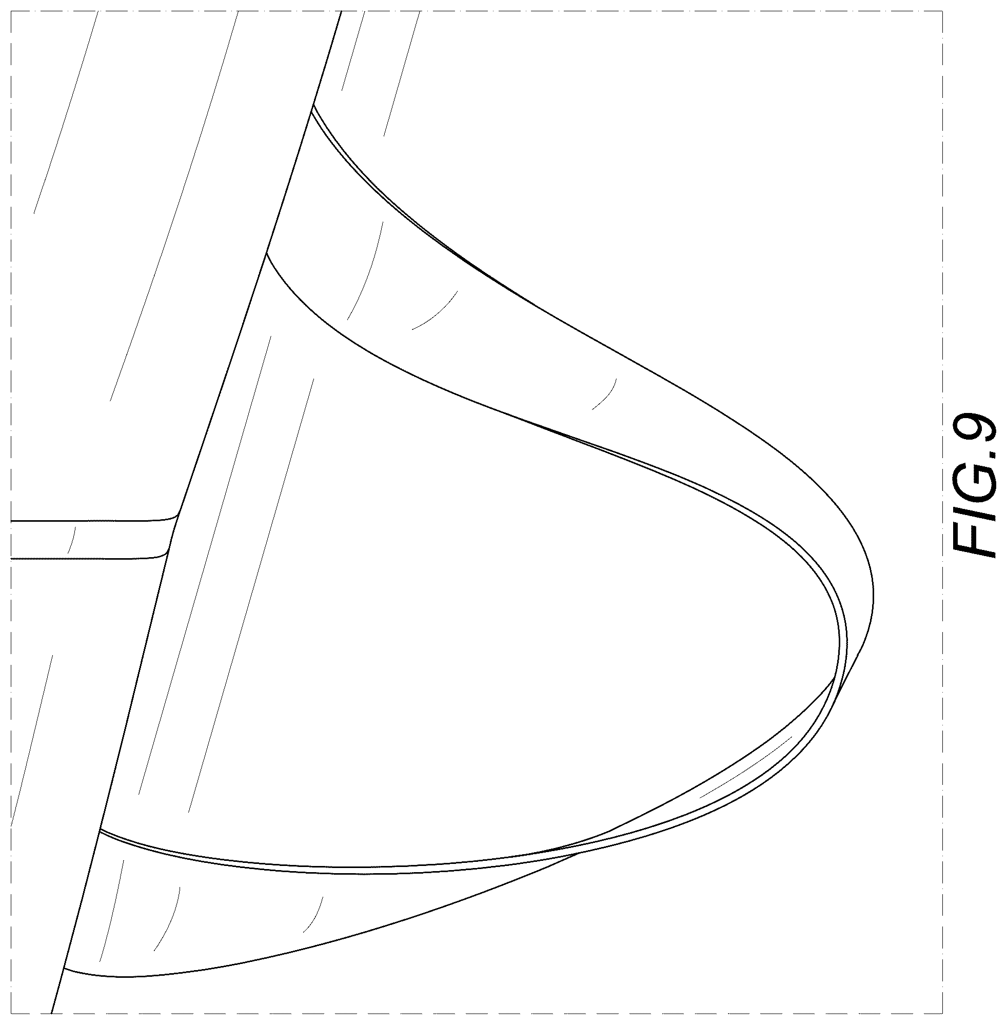 Patent USD1123425 Figure 9 – Bench