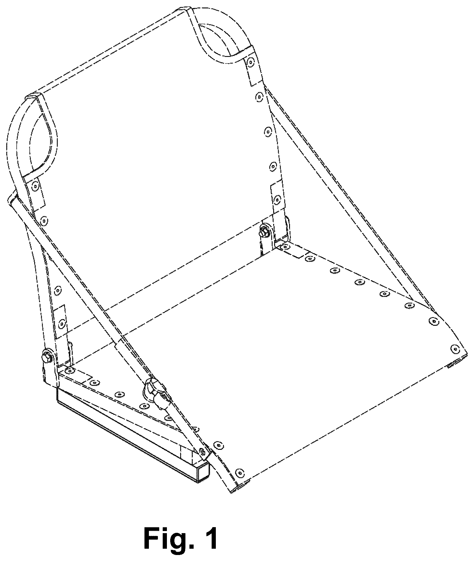 Patent USD1123427 — Bleacher seat — Figure 1