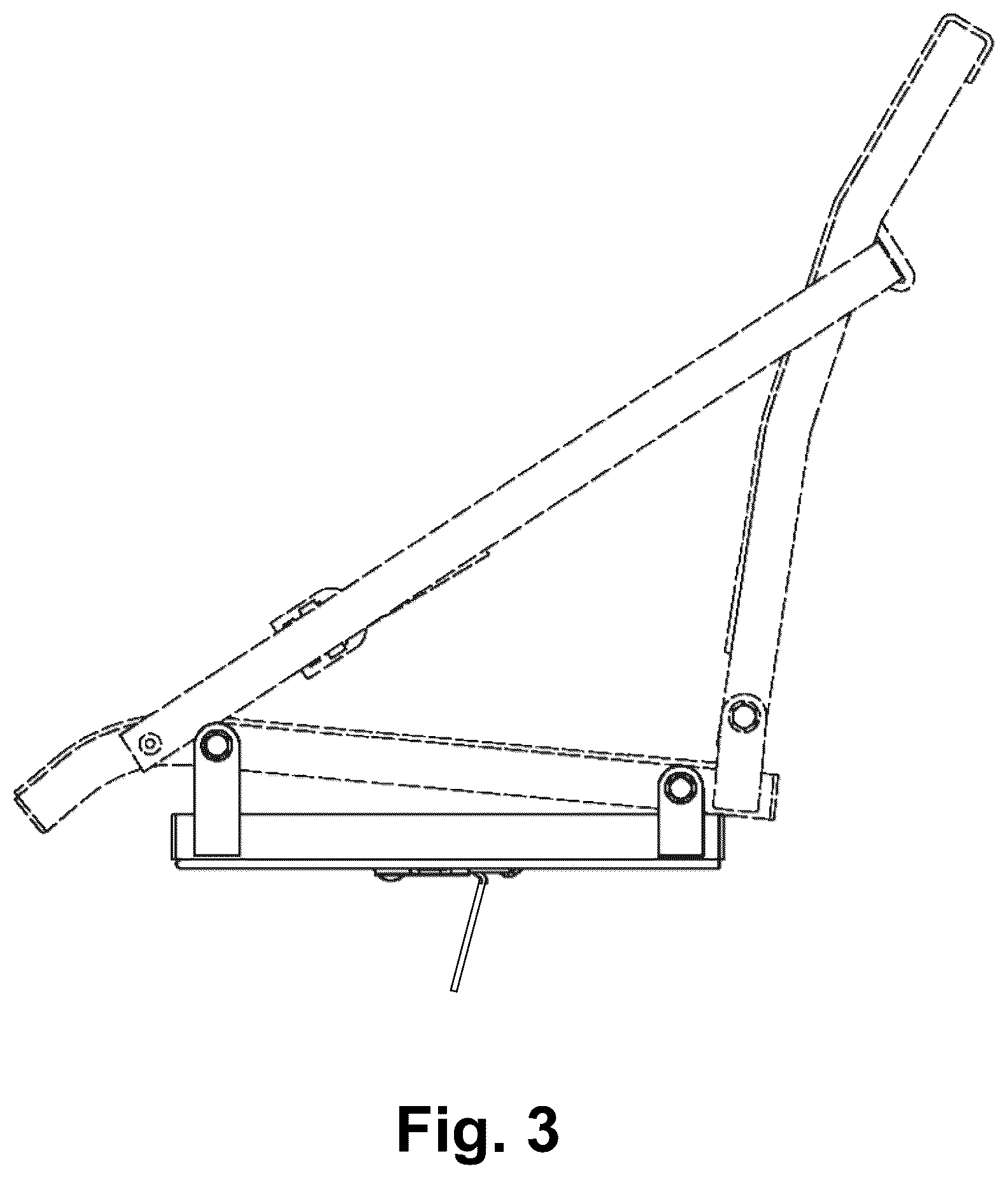 Patent USD1123427 Figure 3 – Bleacher seat