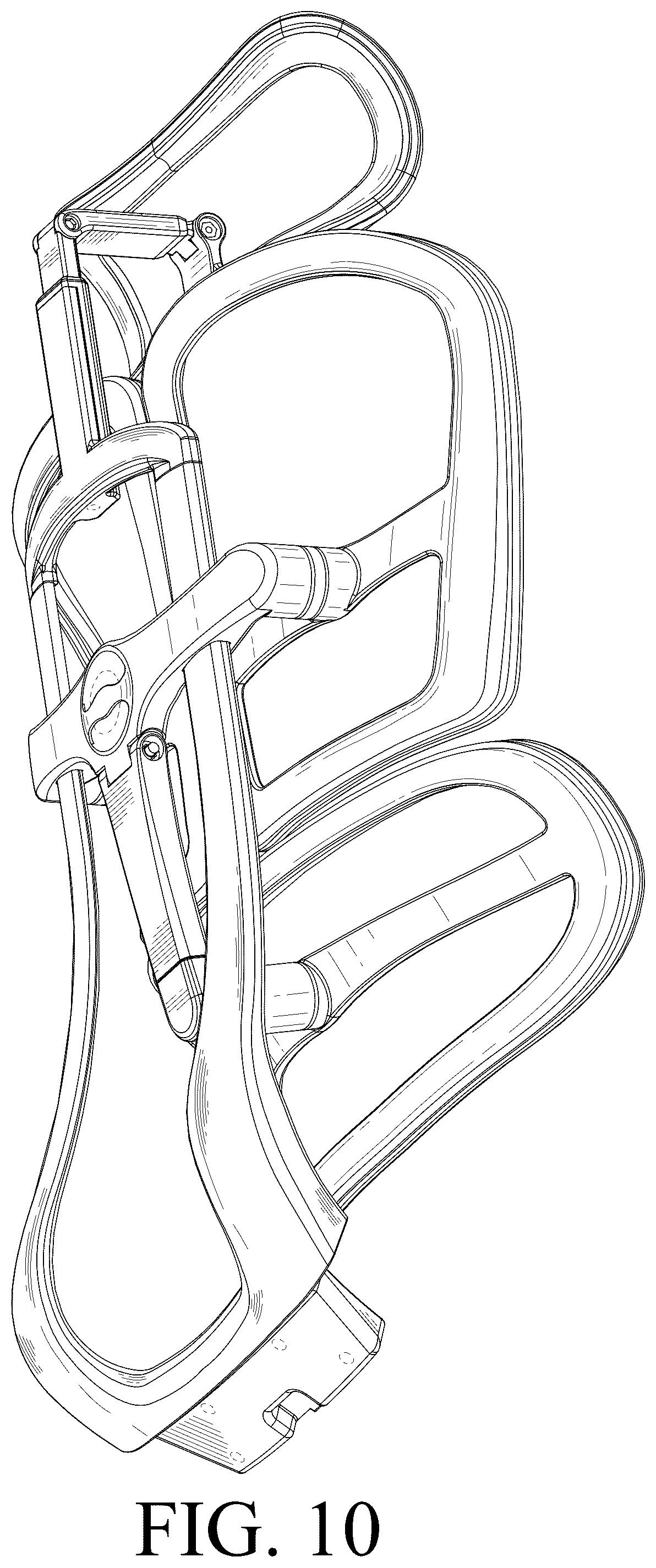 Patent USD1123428 Figure 10 – Chair back