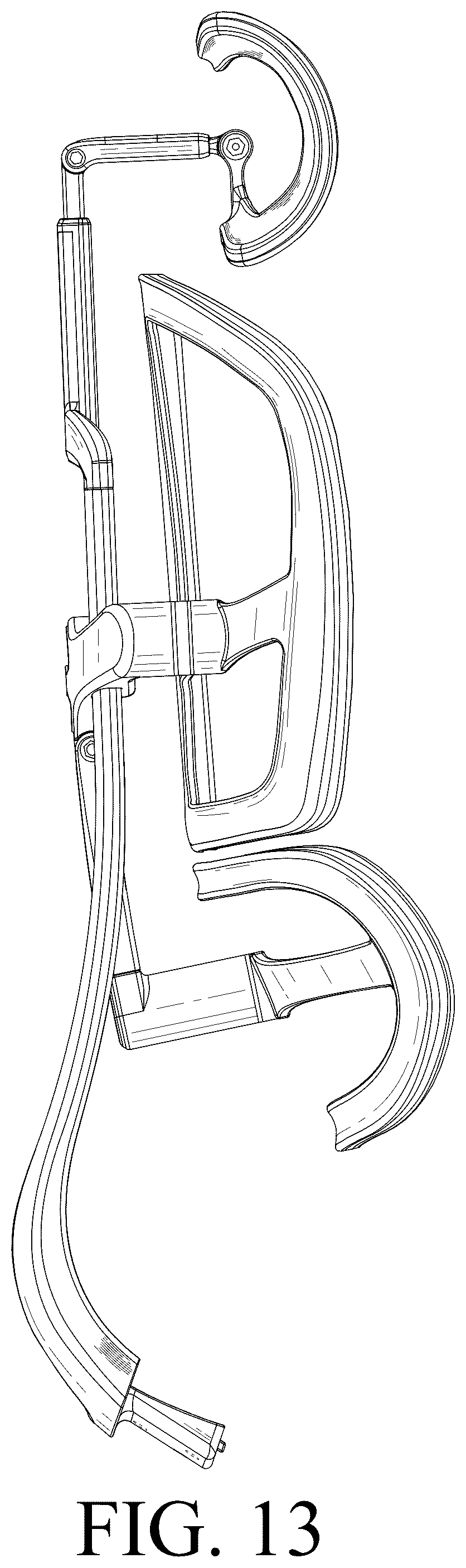 Patent USD1123428 Figure 13 – Chair back