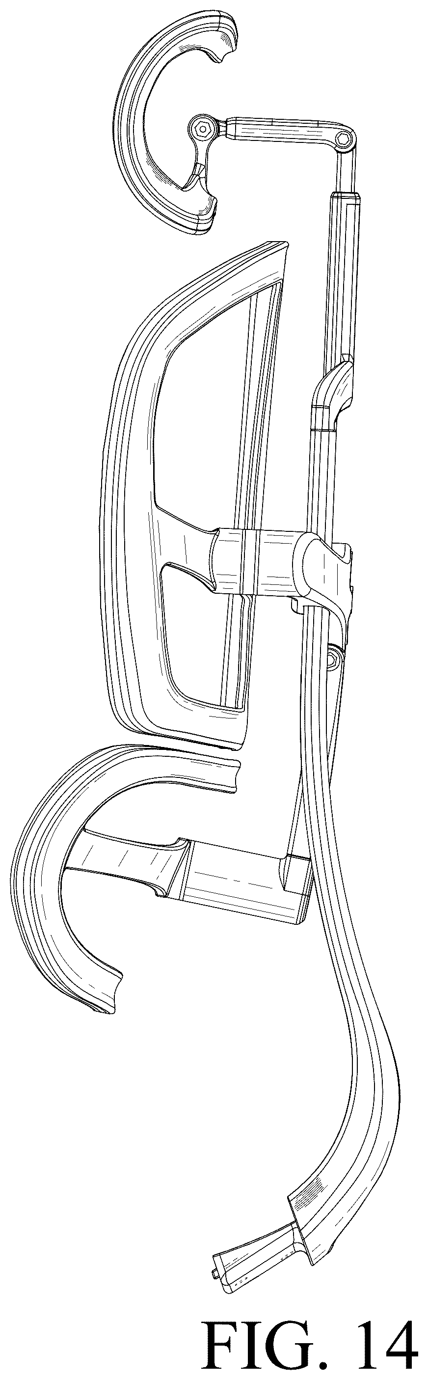 Patent USD1123428 Figure 14 – Chair back
