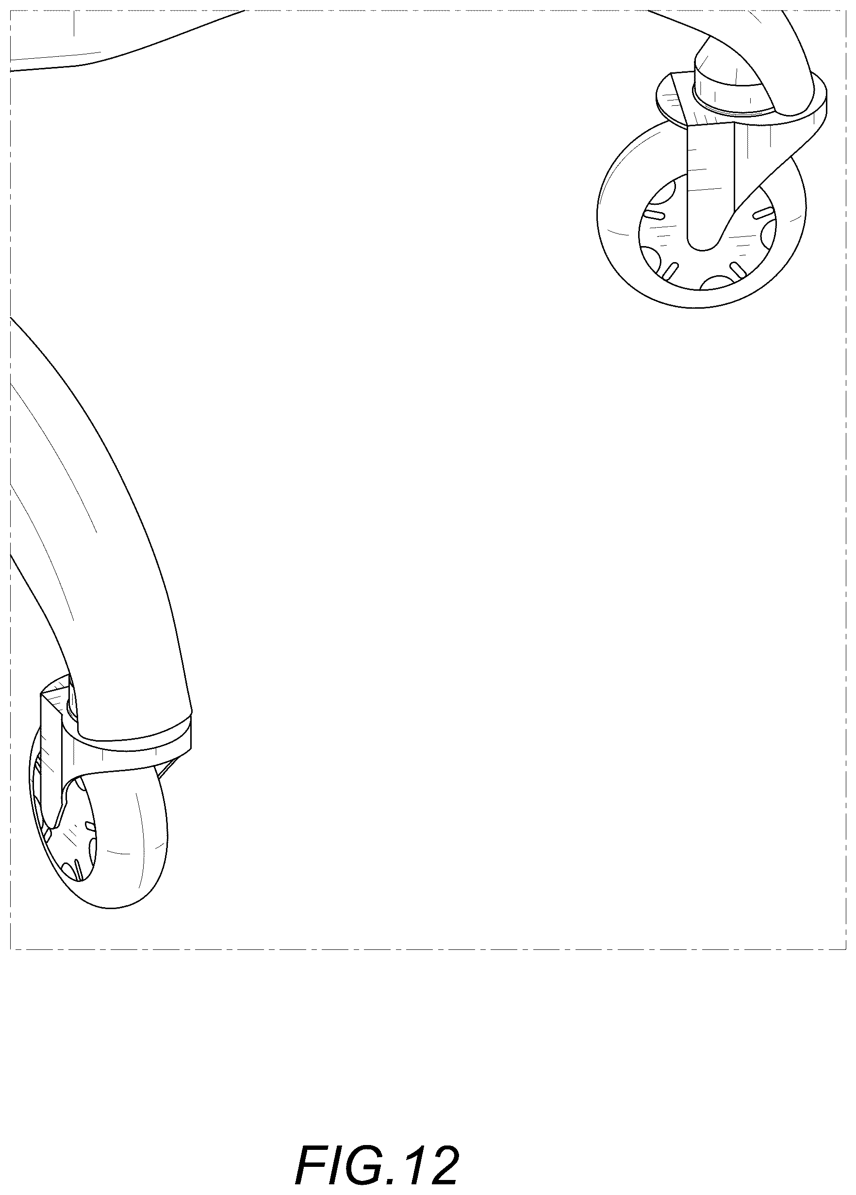 Patent USD1123430 Figure 12 – Chair