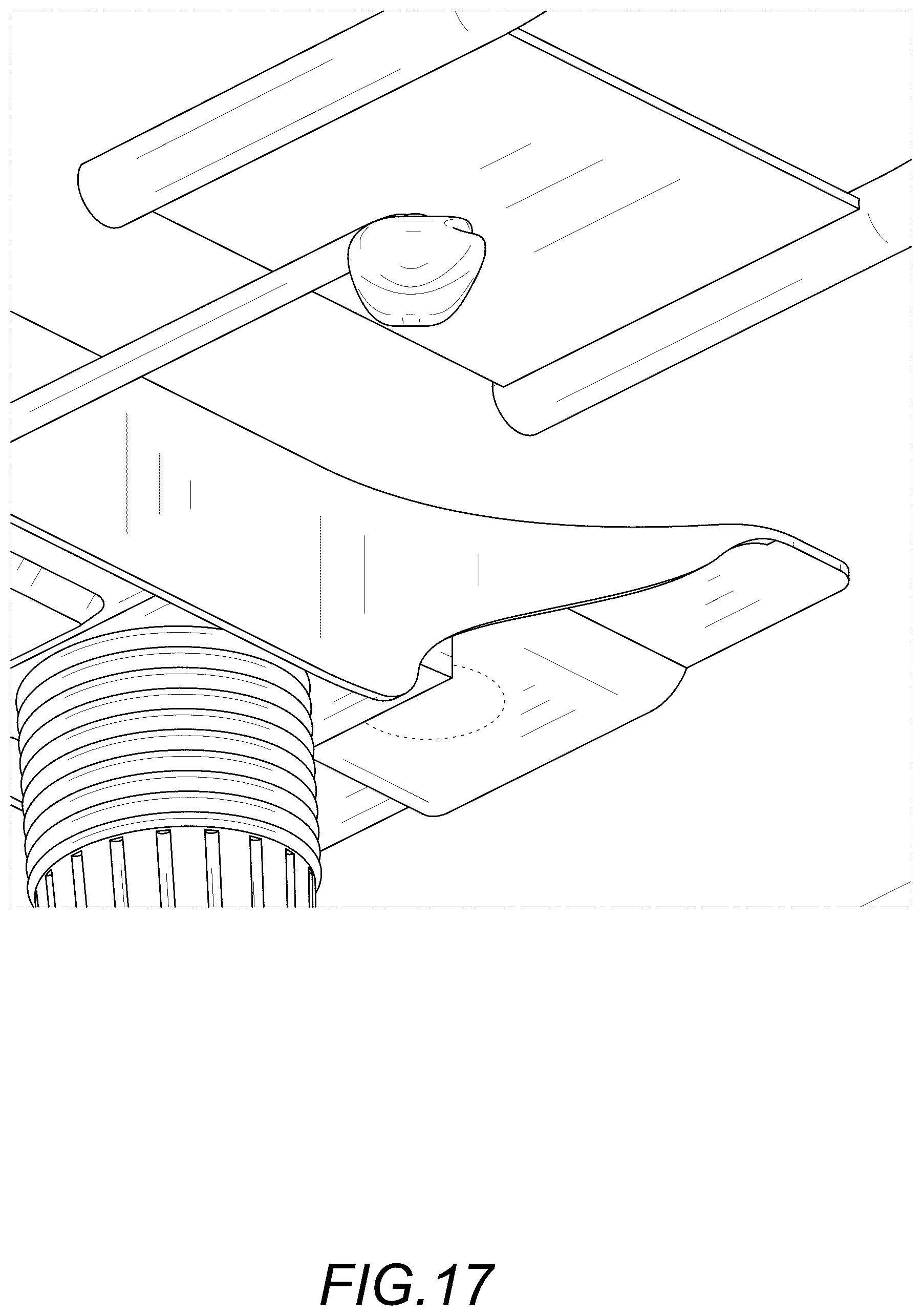 Patent USD1123430 Figure 17 – Chair