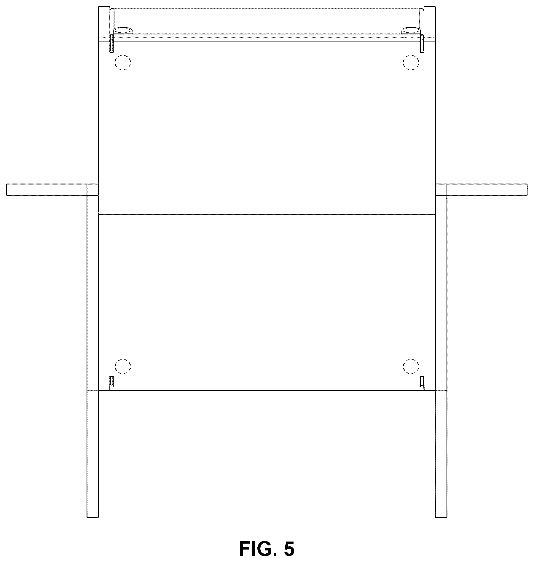 Patent USD1123432 Figure 5 – Outdoor seat