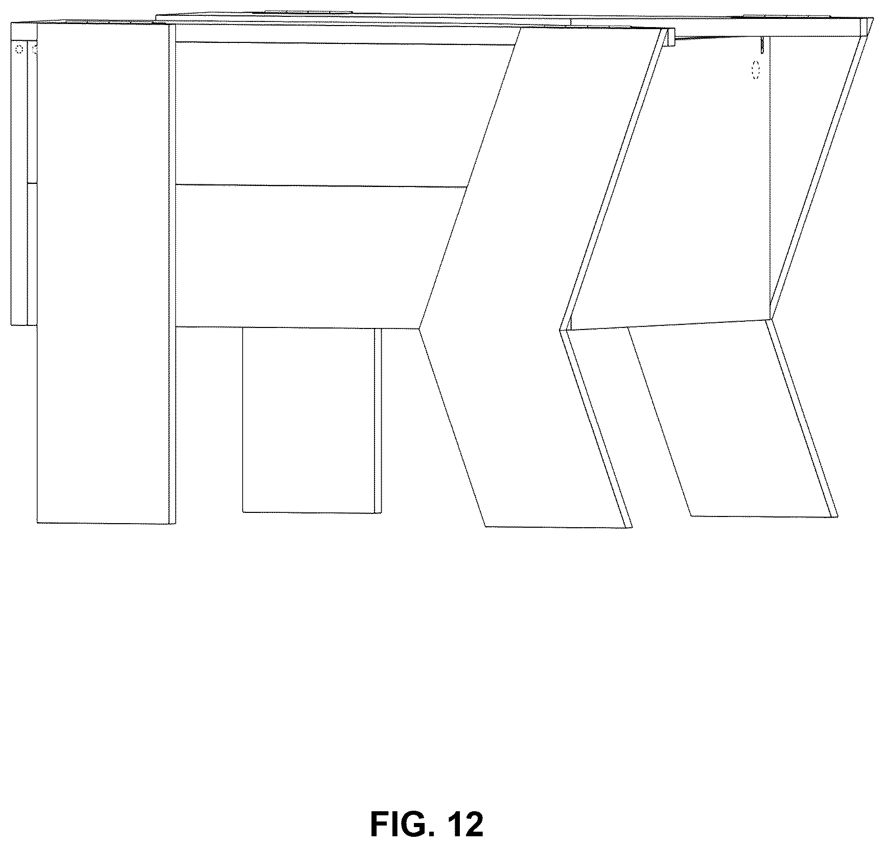 Patent USD1123432 Figure 12 – Outdoor seat
