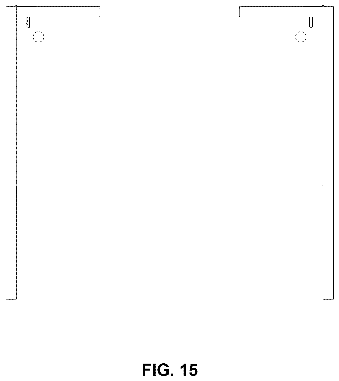 Patent USD1123432 Figure 15 – Outdoor seat