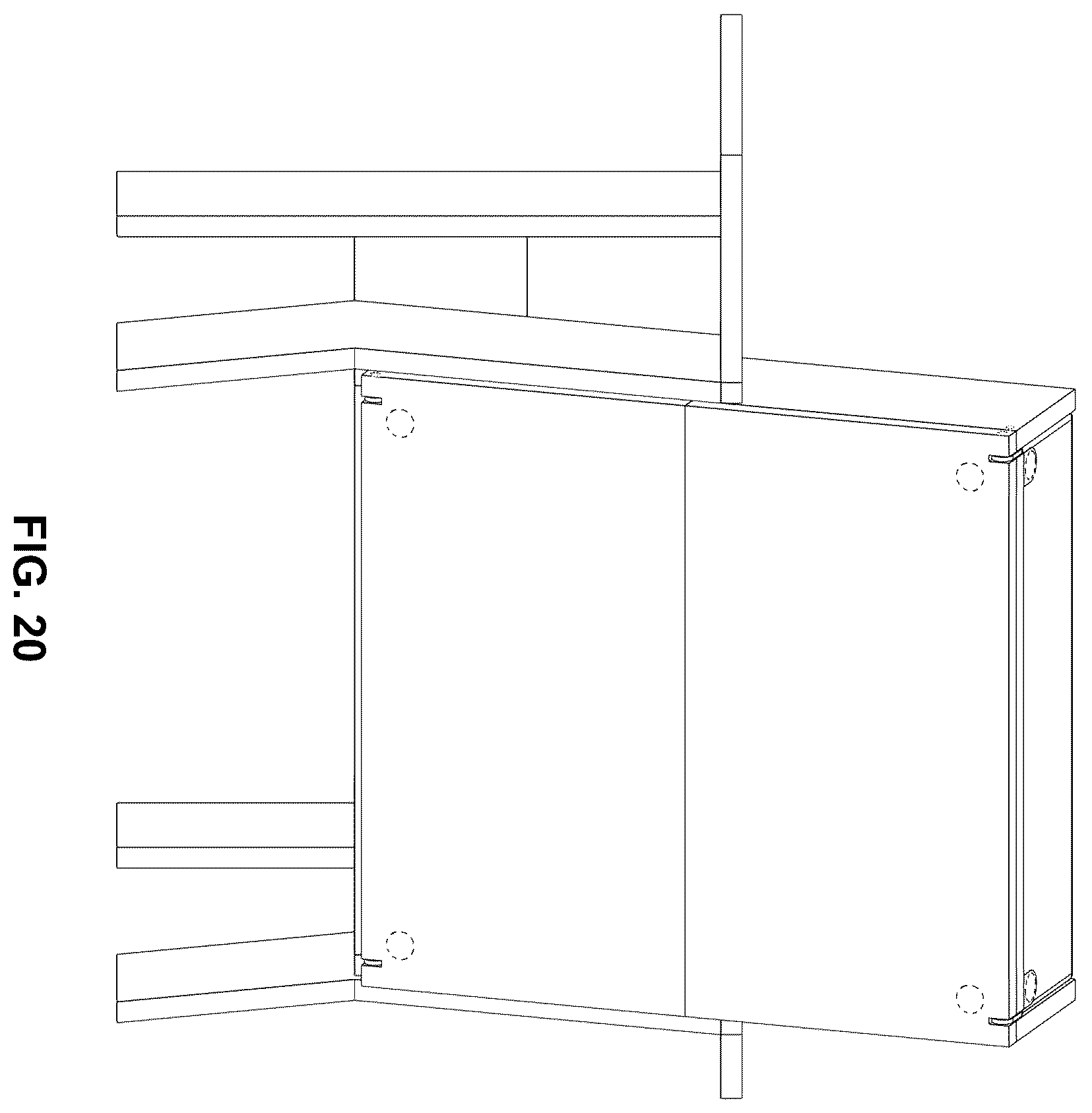 Patent USD1123432 Figure 20 – Outdoor seat