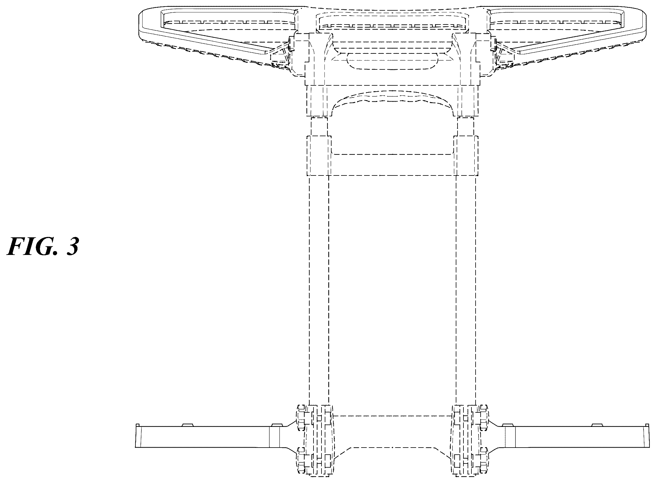 Patent USD1123434 Figure 3 – Blanket lifter