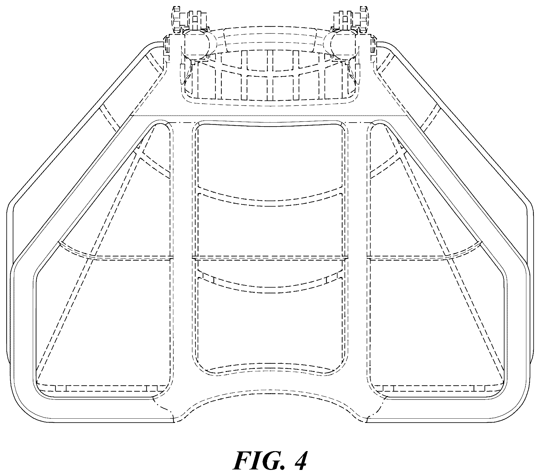 Patent USD1123434 Figure 4 – Blanket lifter