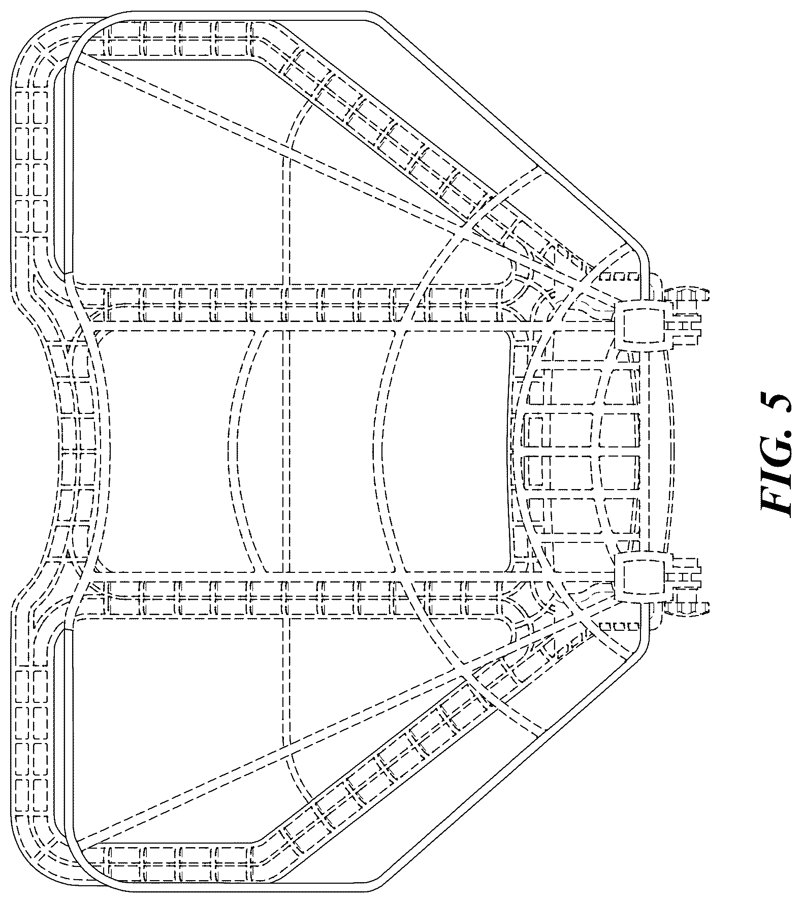 Patent USD1123434 Figure 5 – Blanket lifter