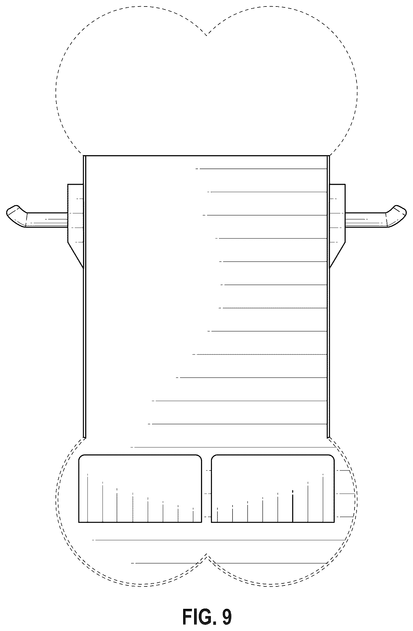 Patent USD1123435 Figure 7 – Waste bag dispenser