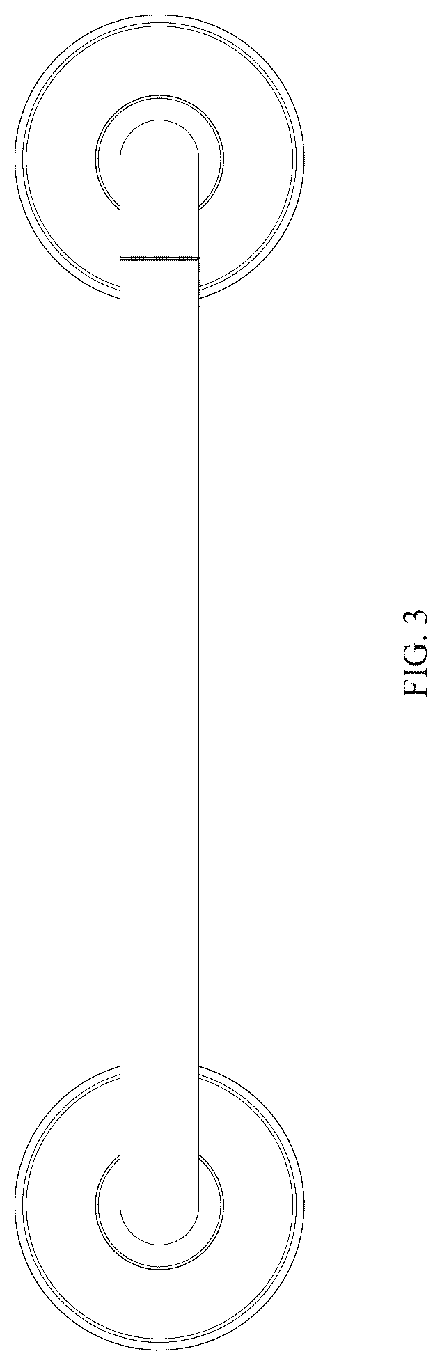 Patent USD1123437 Figure 3 – Toilet tissue holder