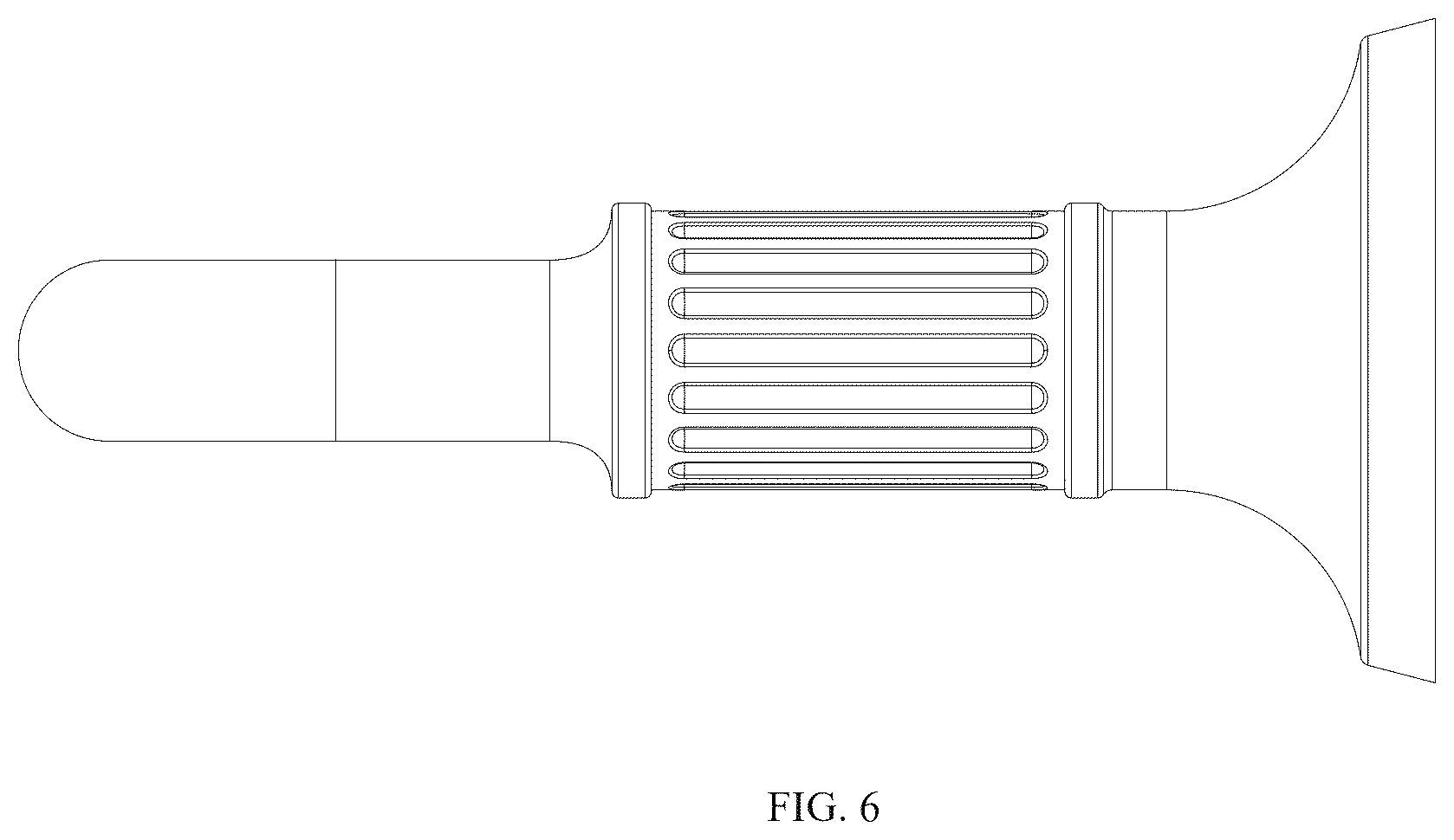 Patent USD1123437 Figure 6 – Toilet tissue holder