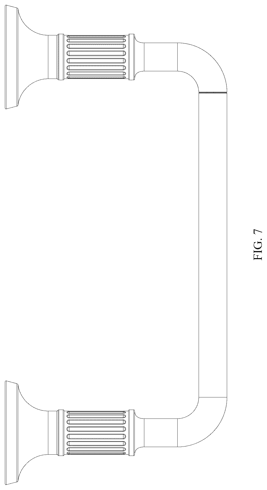 Patent USD1123437 Figure 7 – Toilet tissue holder