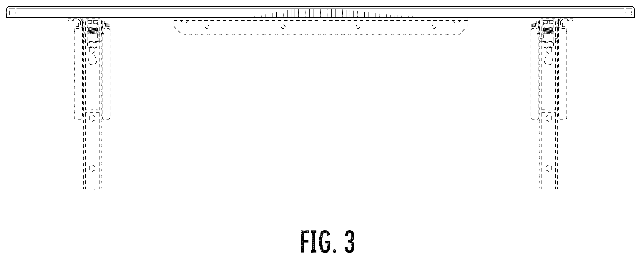 Patent USD1123439 Figure 3 – Work table