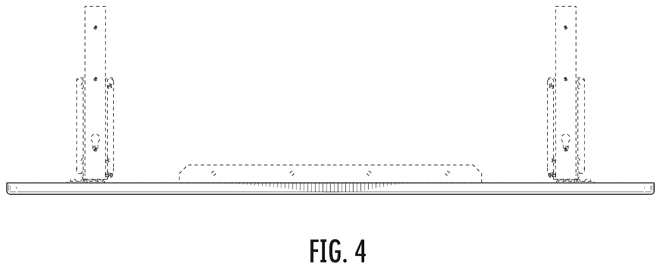 Patent USD1123439 Figure 4 – Work table