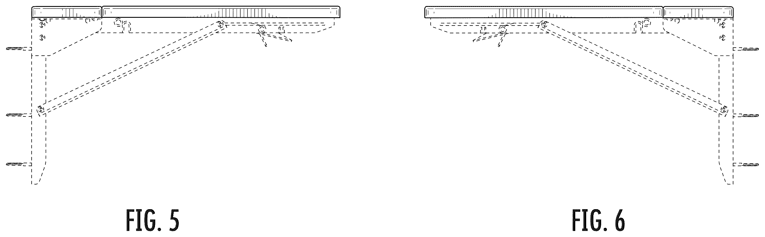 Patent USD1123439 Figure 5 – Work table