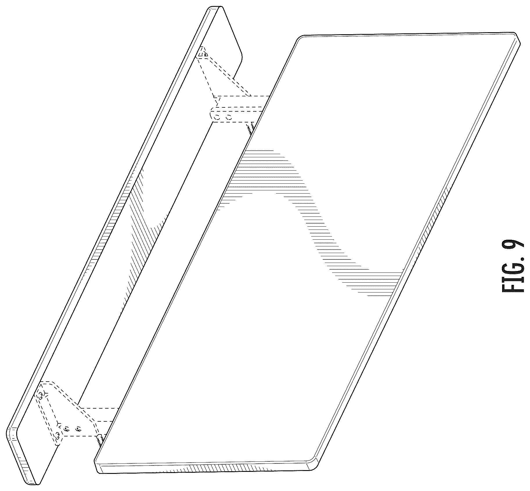 Patent USD1123439 Figure 8 – Work table