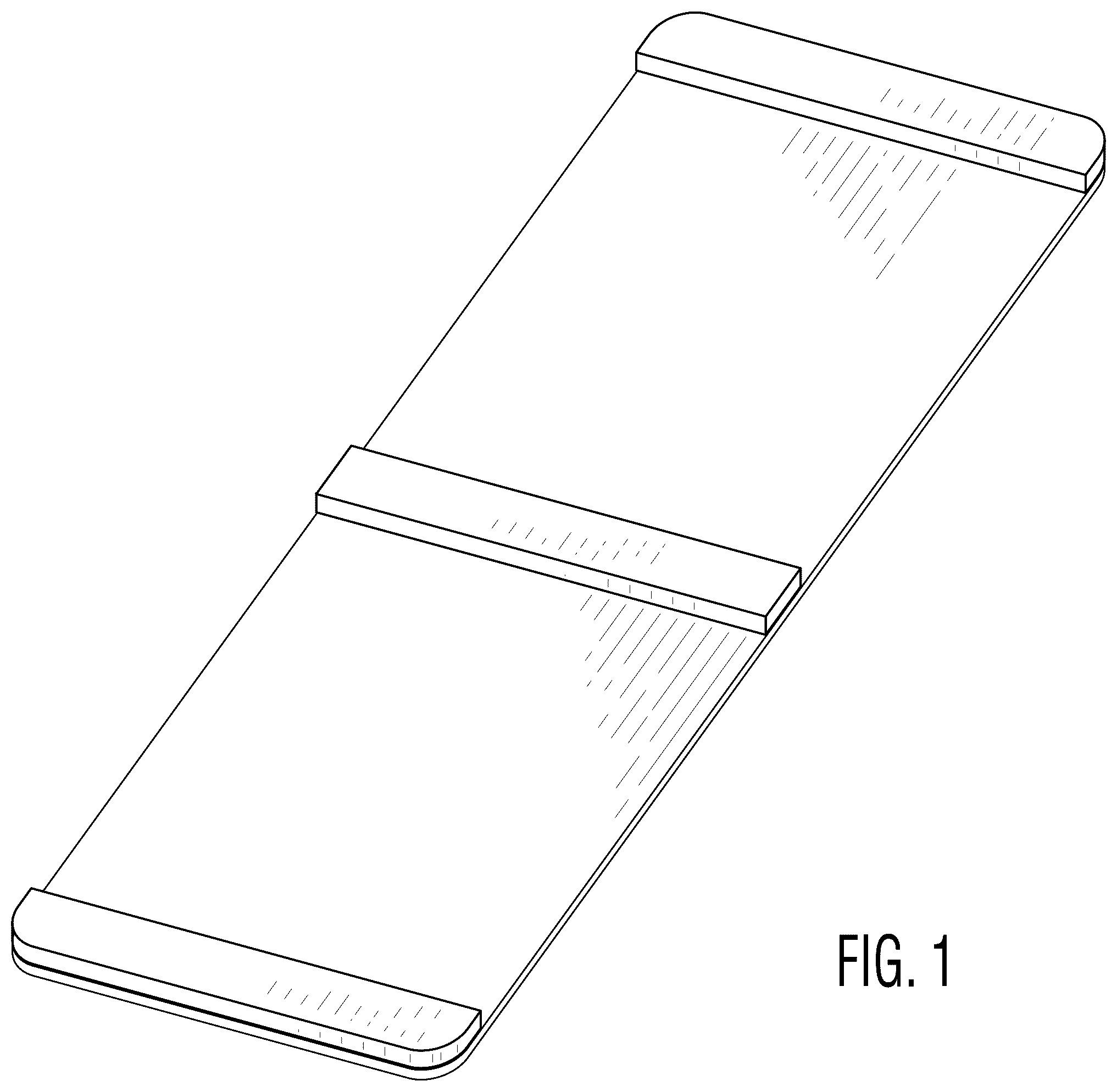 Patent USD1123440 Figure 1 – Yoga mat