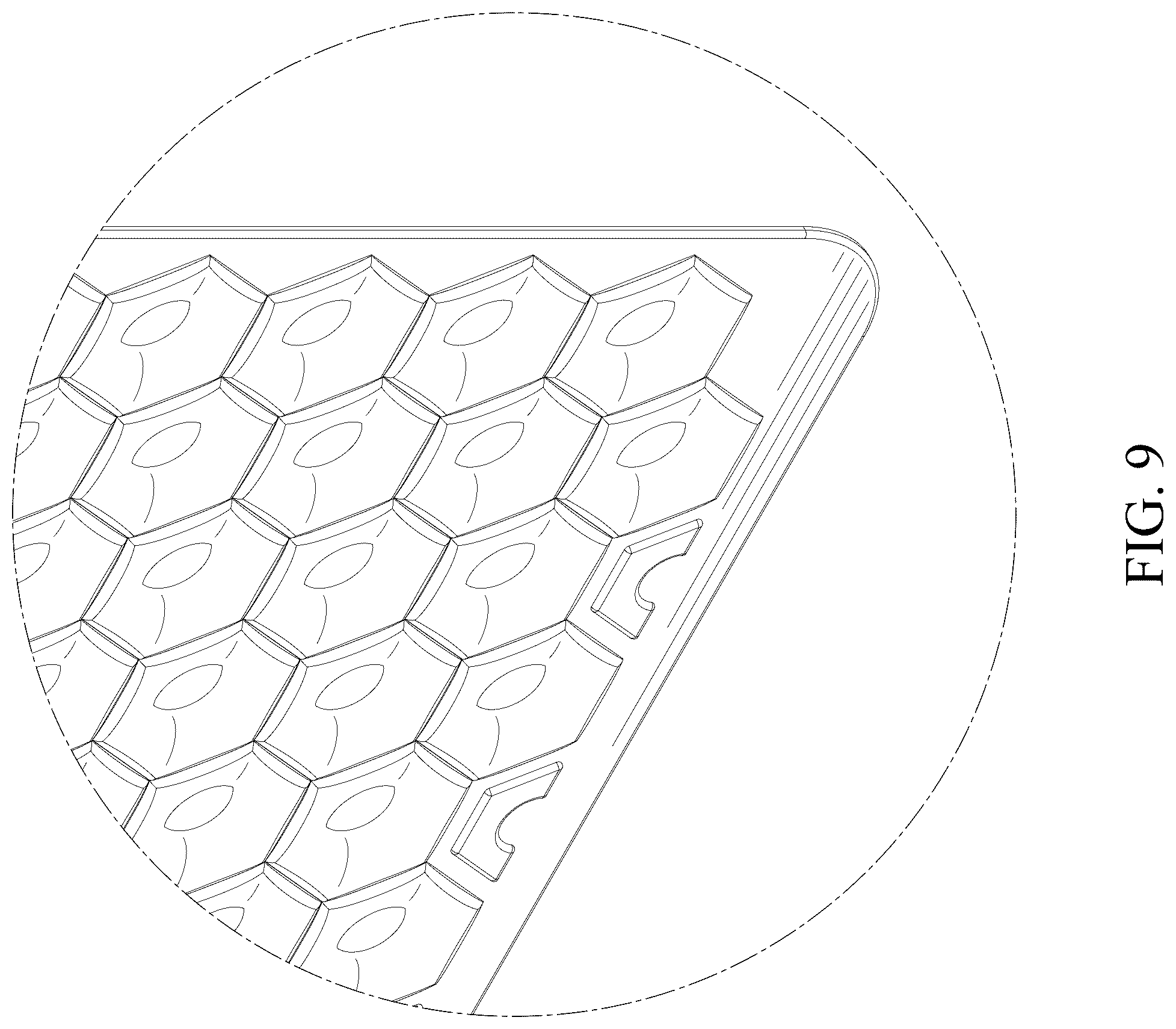Patent USD1123441 Figure 9 – Bath mat