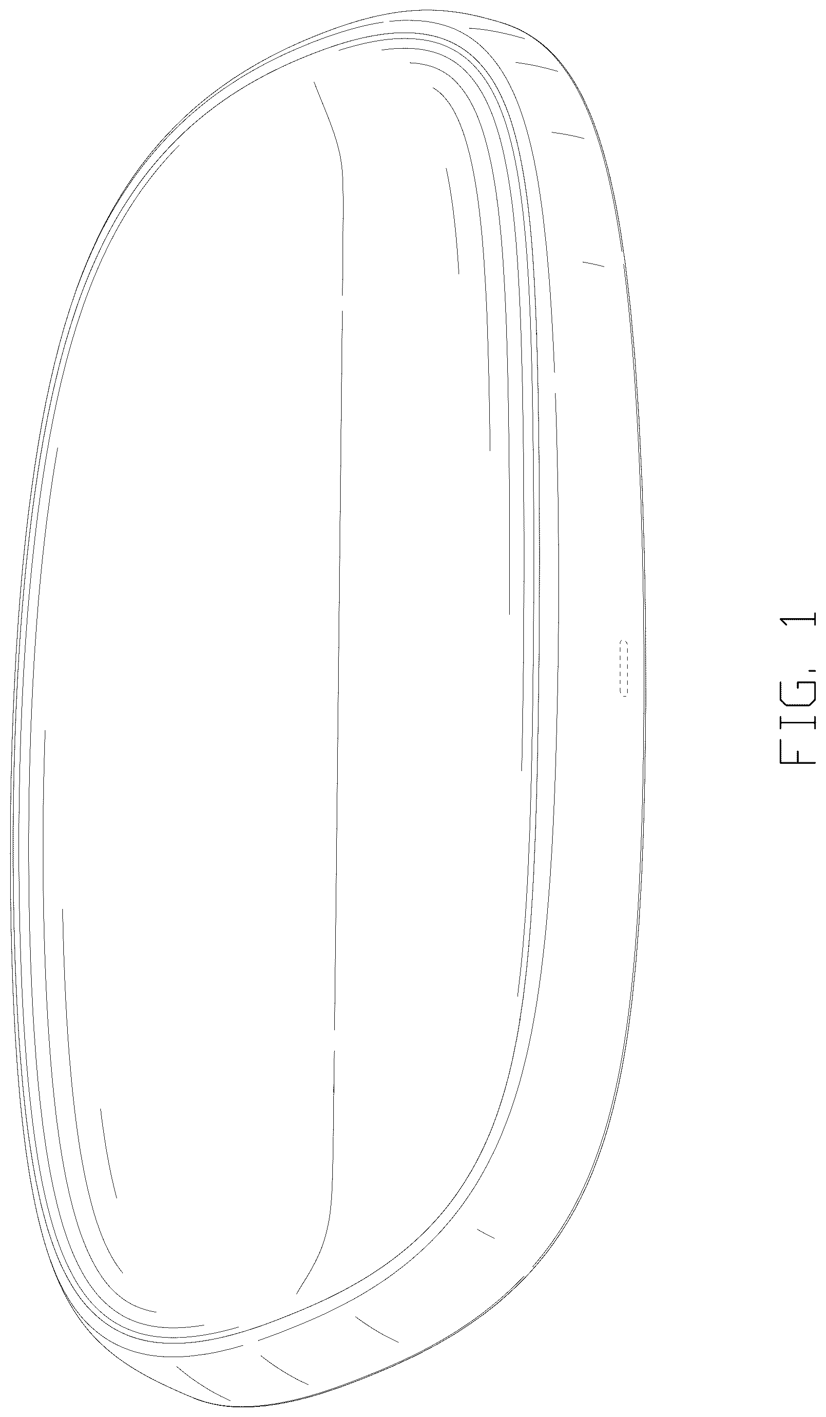 Patent USD1123442 Figure 1 – Changing pad