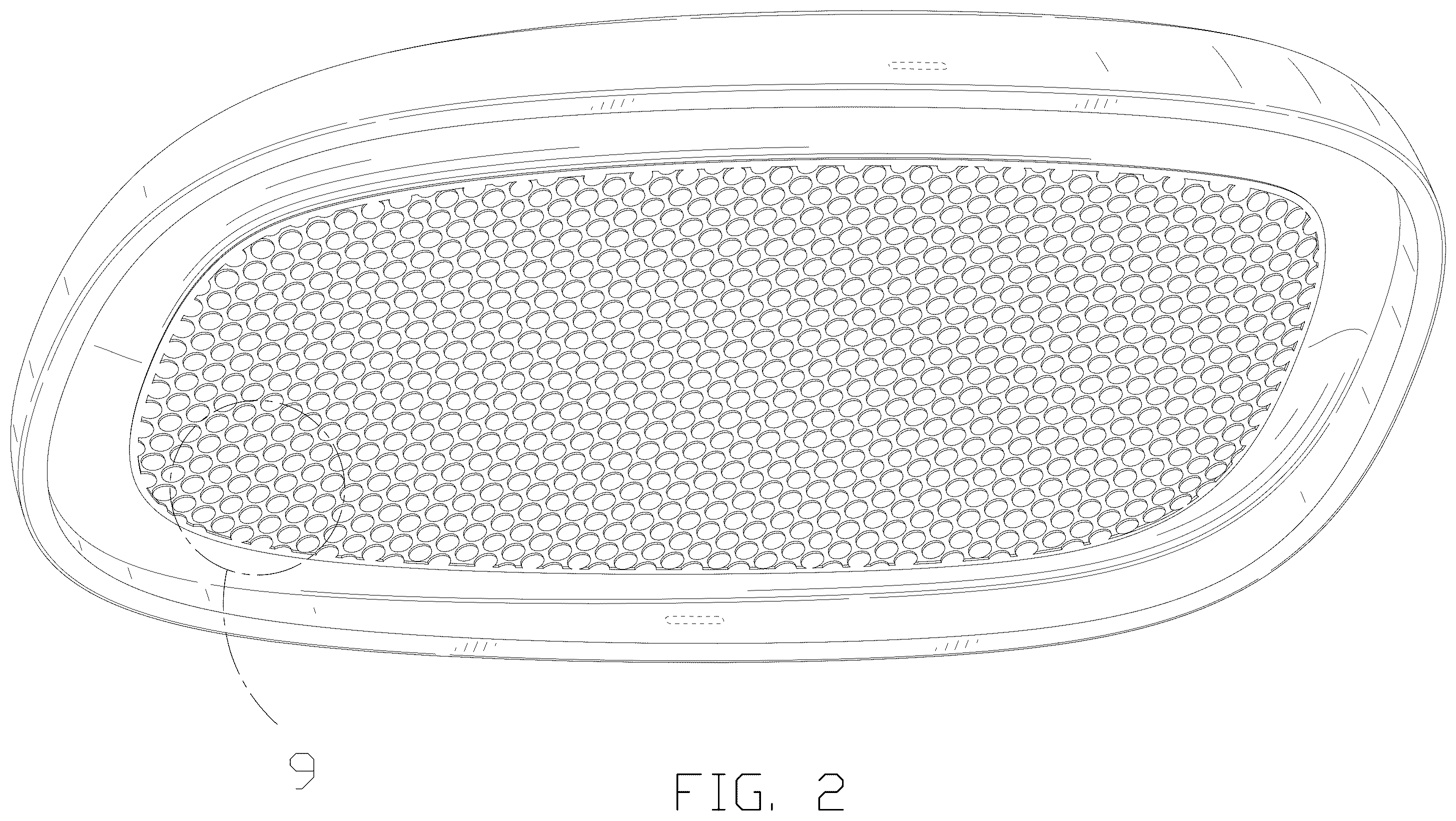 Patent USD1123442 Figure 2 – Changing pad