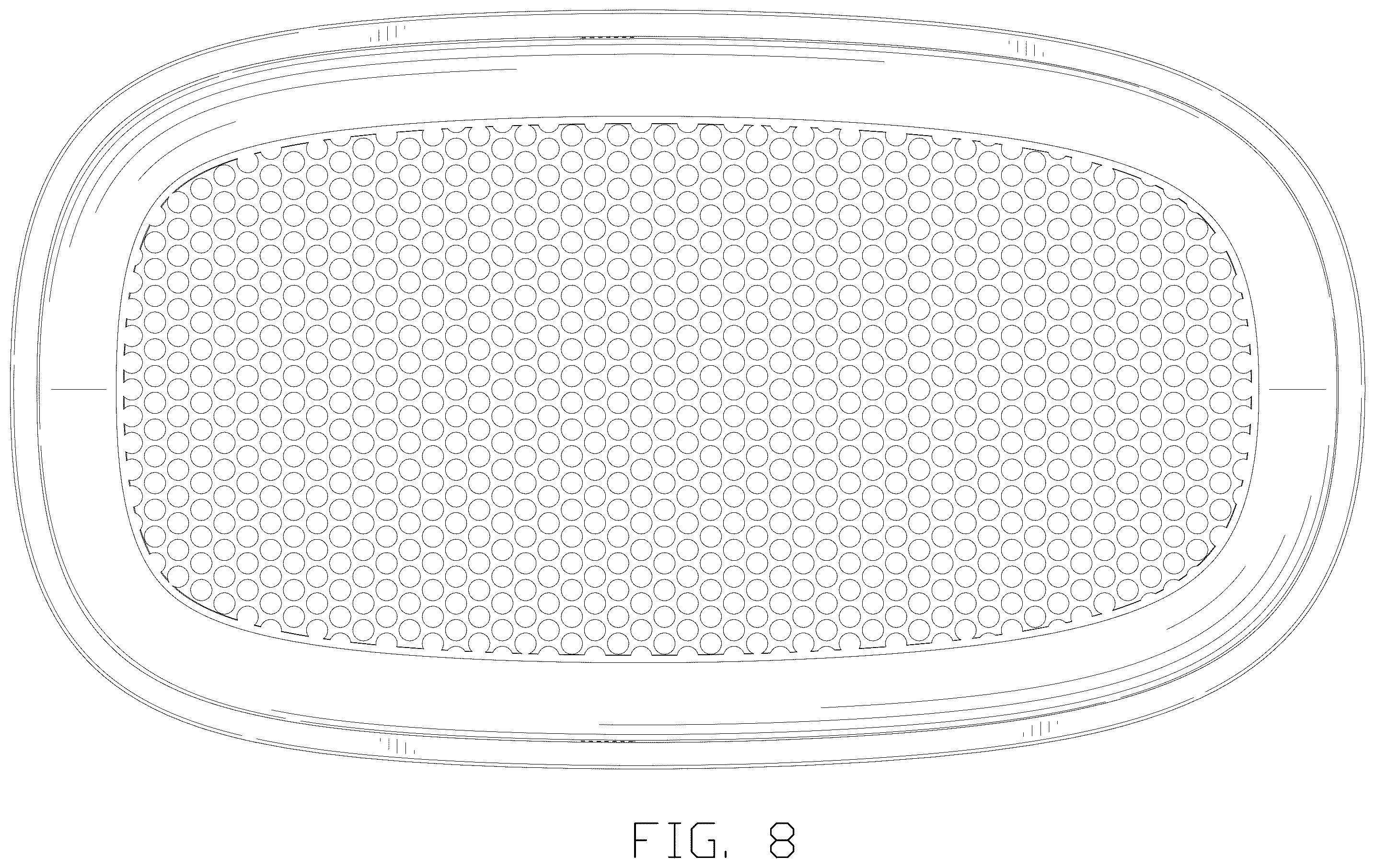 Patent USD1123442 Figure 8 – Changing pad