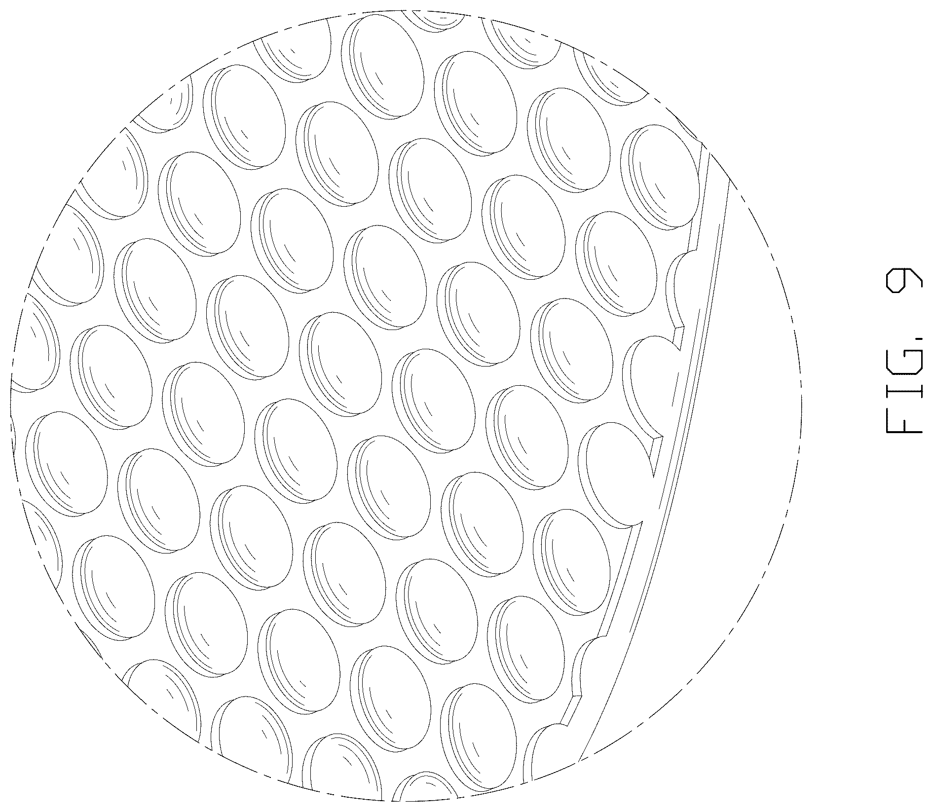 Patent USD1123442 Figure 9 – Changing pad