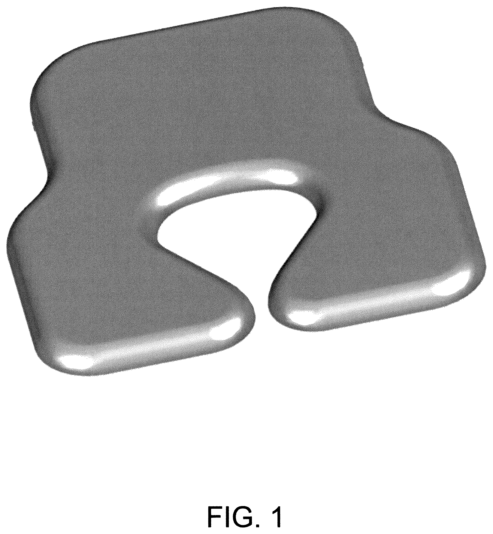 Patent USD1123443 Figure 1 – Travel pillow
