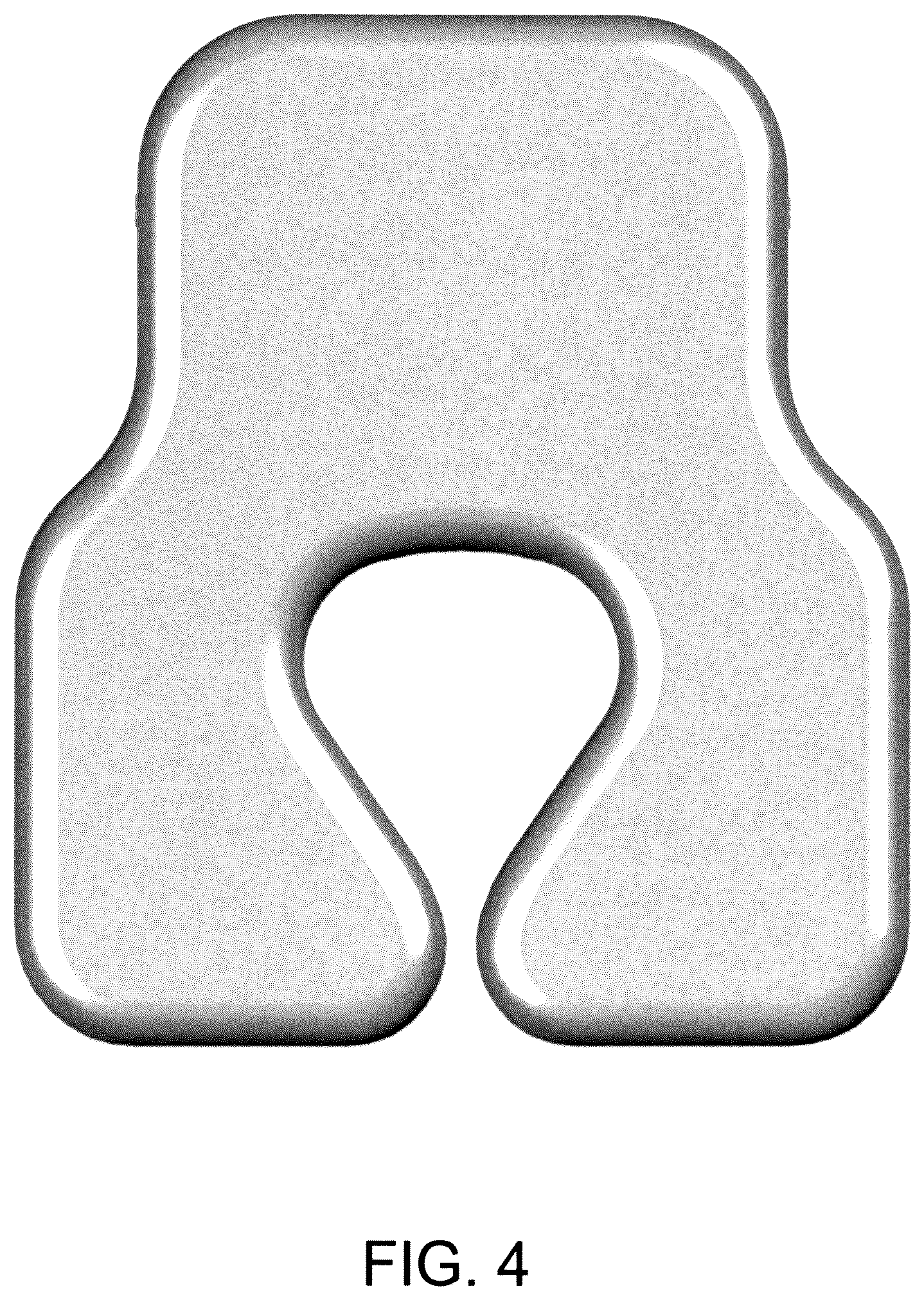 Patent USD1123443 Figure 4 – Travel pillow
