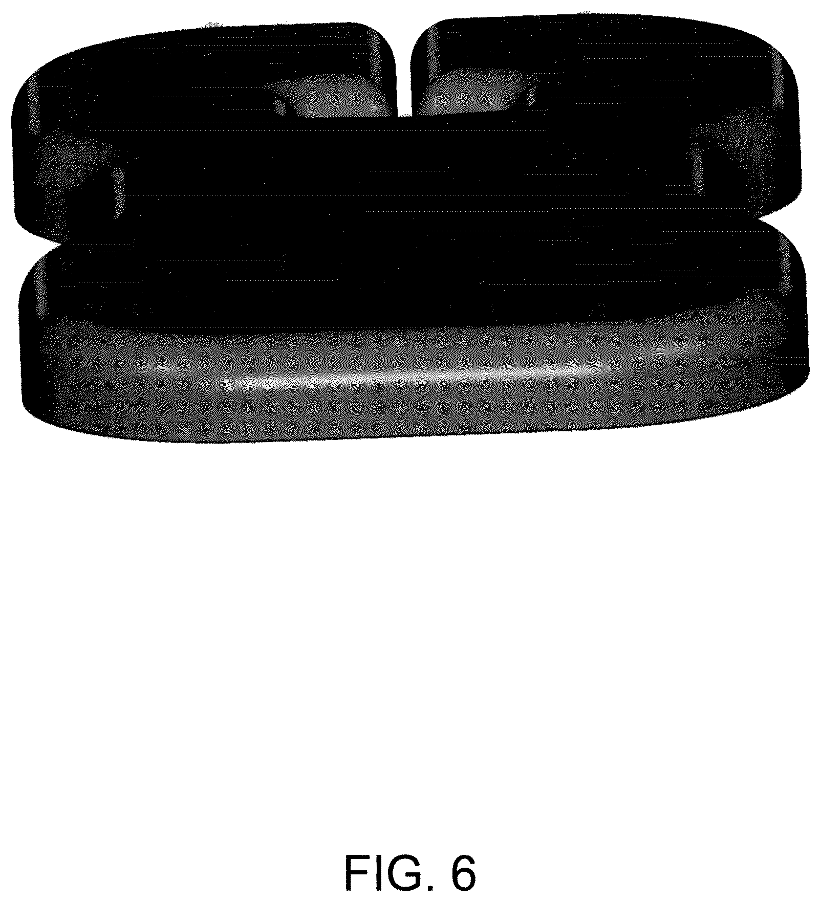 Patent USD1123444 Figure 6 – Travel pillow