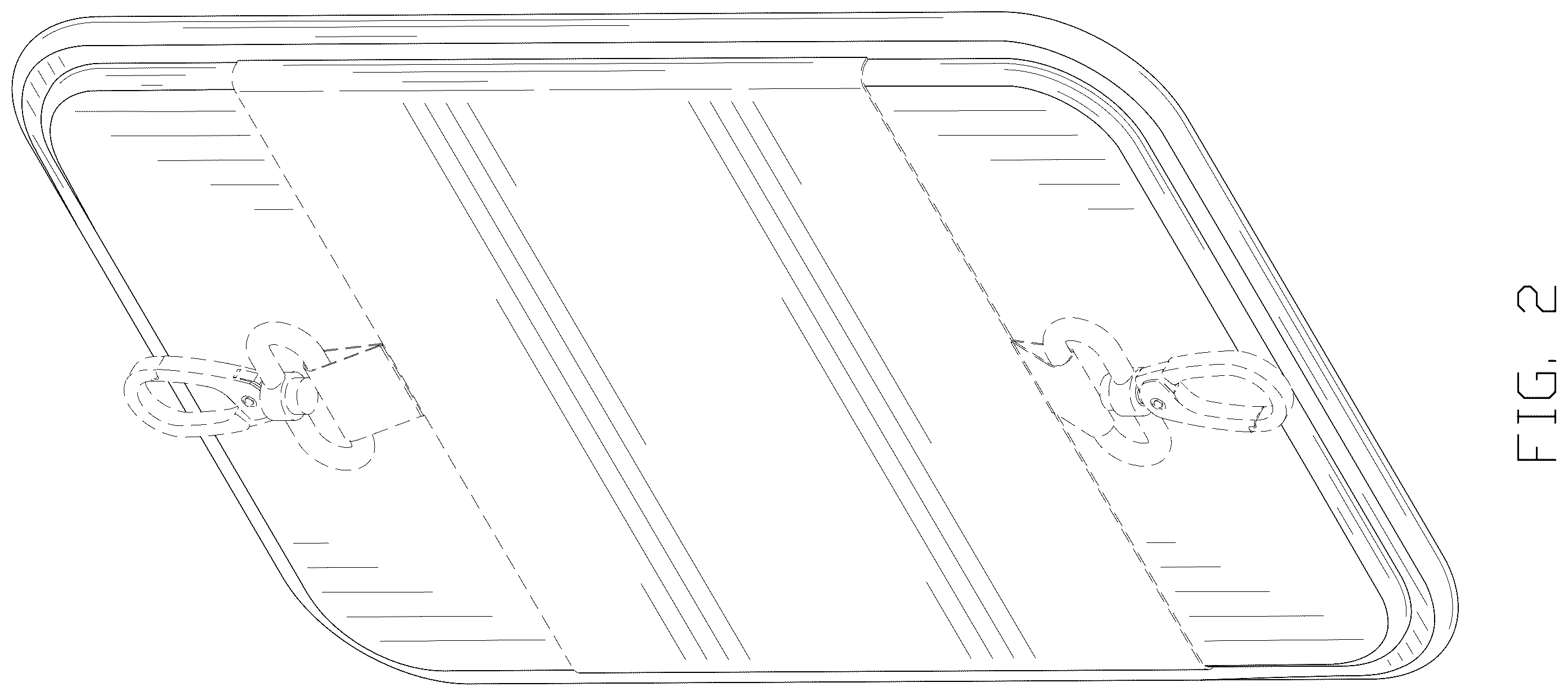 Patent USD1123446 Figure 2 – Crash cushion