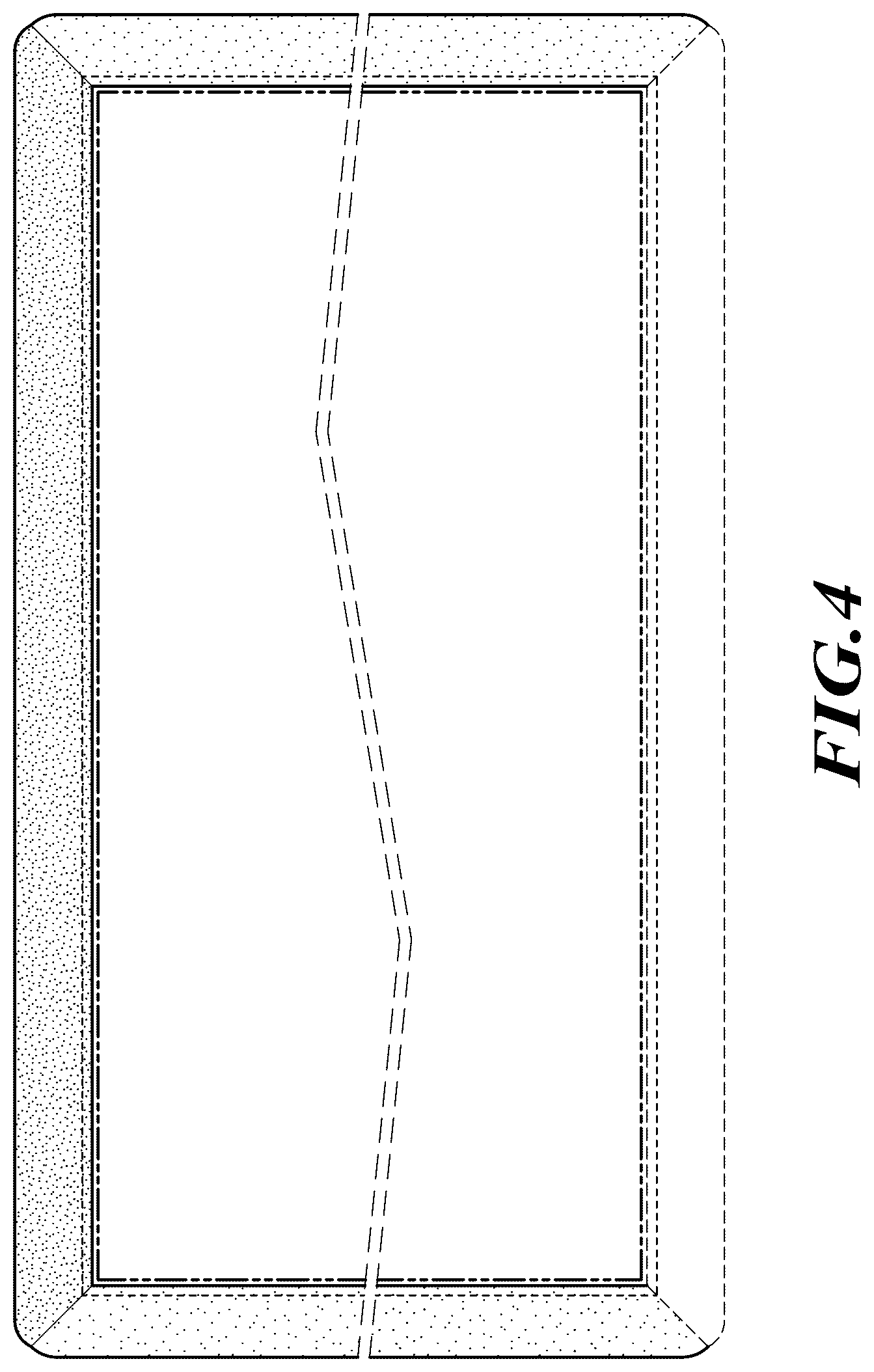 Patent USD1123448 Figure 4 – Fitted bed sheet