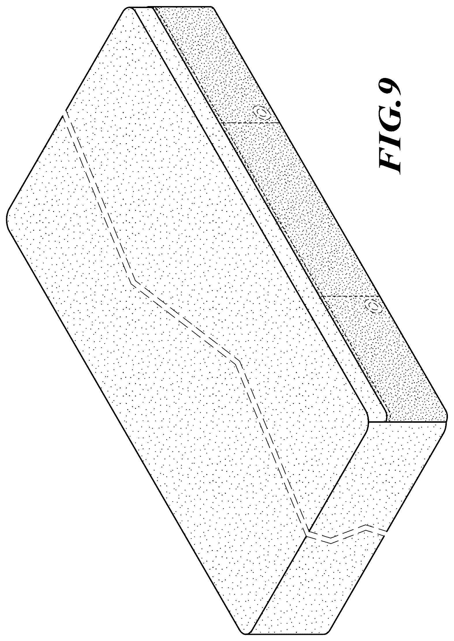 Patent USD1123448 Figure 7 – Fitted bed sheet