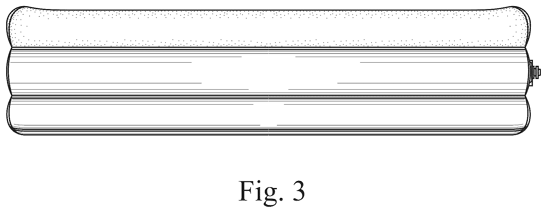 Patent USD1123449 Figure 3 – Inflatable mattress