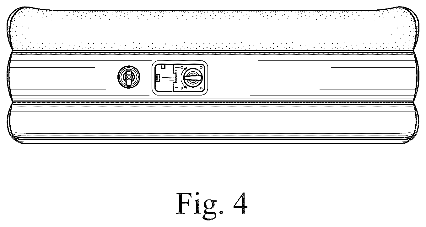 Patent USD1123449 Figure 4 – Inflatable mattress