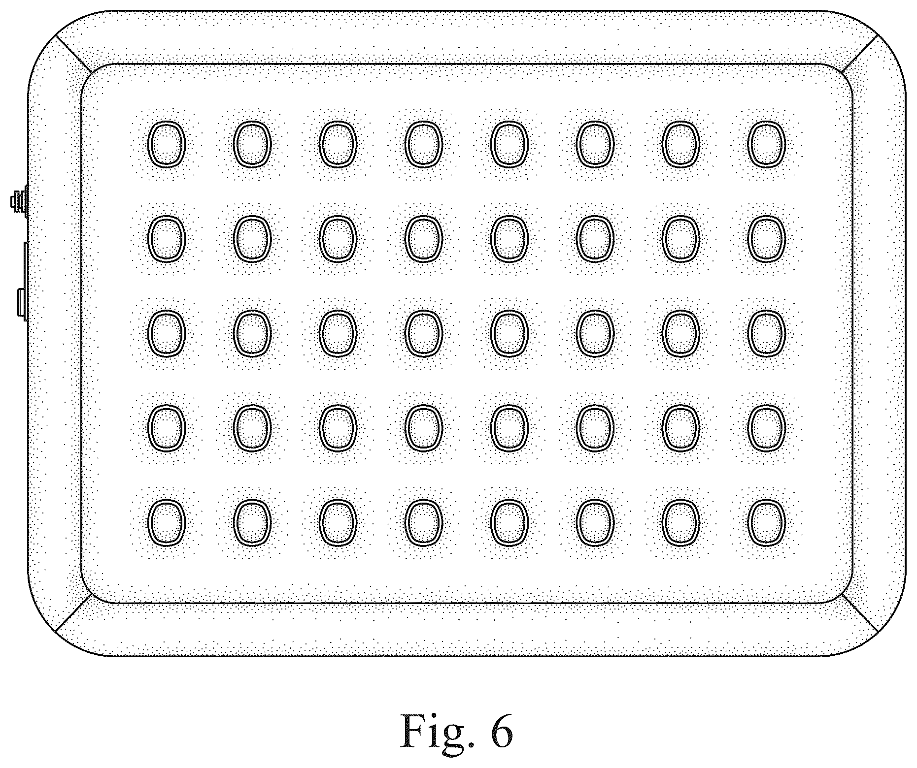 Patent USD1123449 Figure 6 – Inflatable mattress