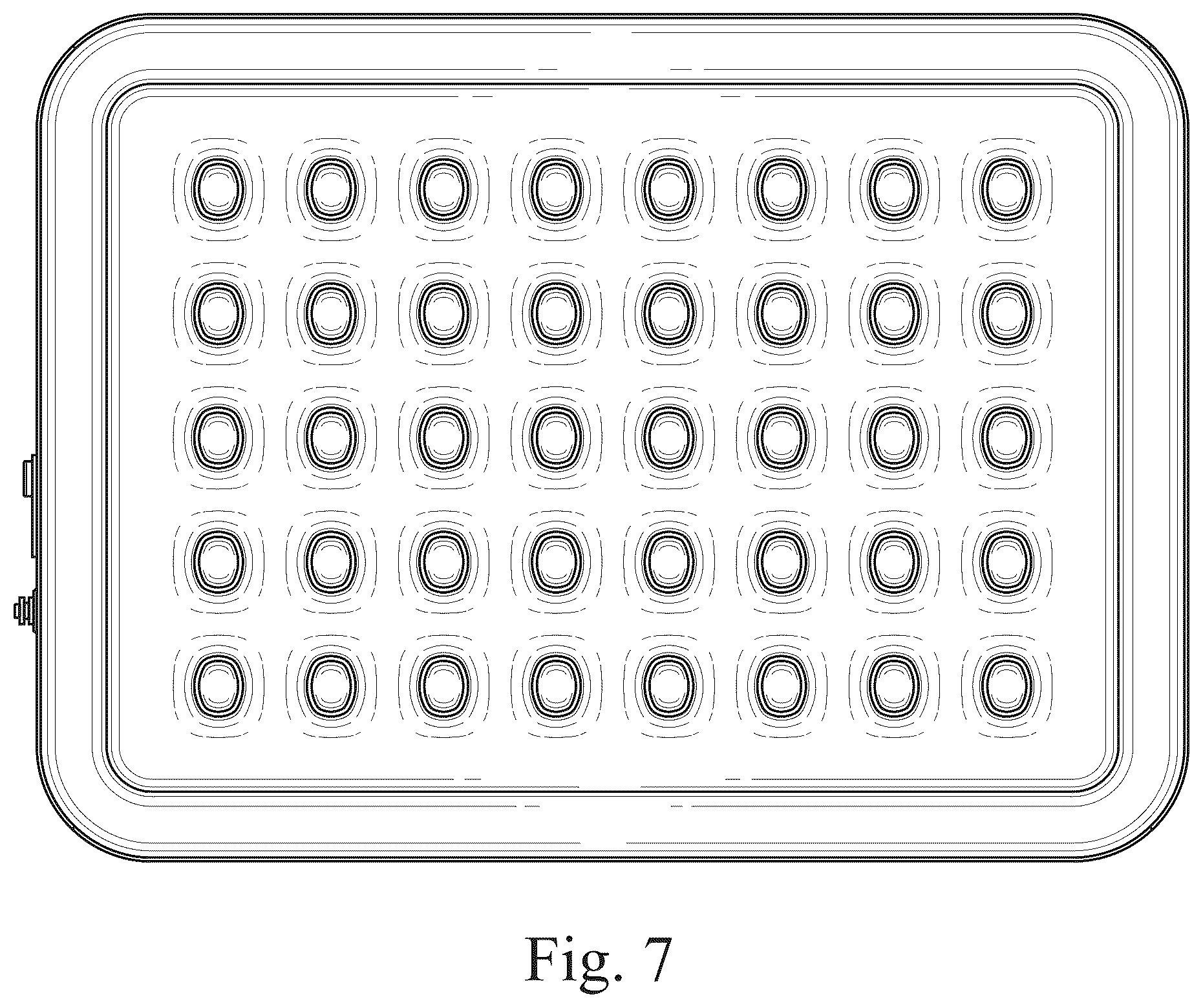 Patent USD1123449 Figure 7 – Inflatable mattress
