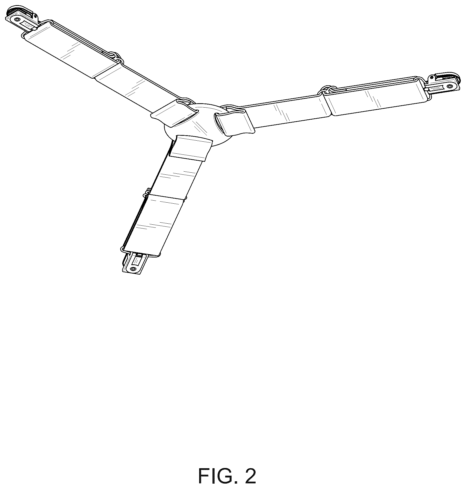 Patent USD1123451 Figure 2 – Bed sheet strap retainer